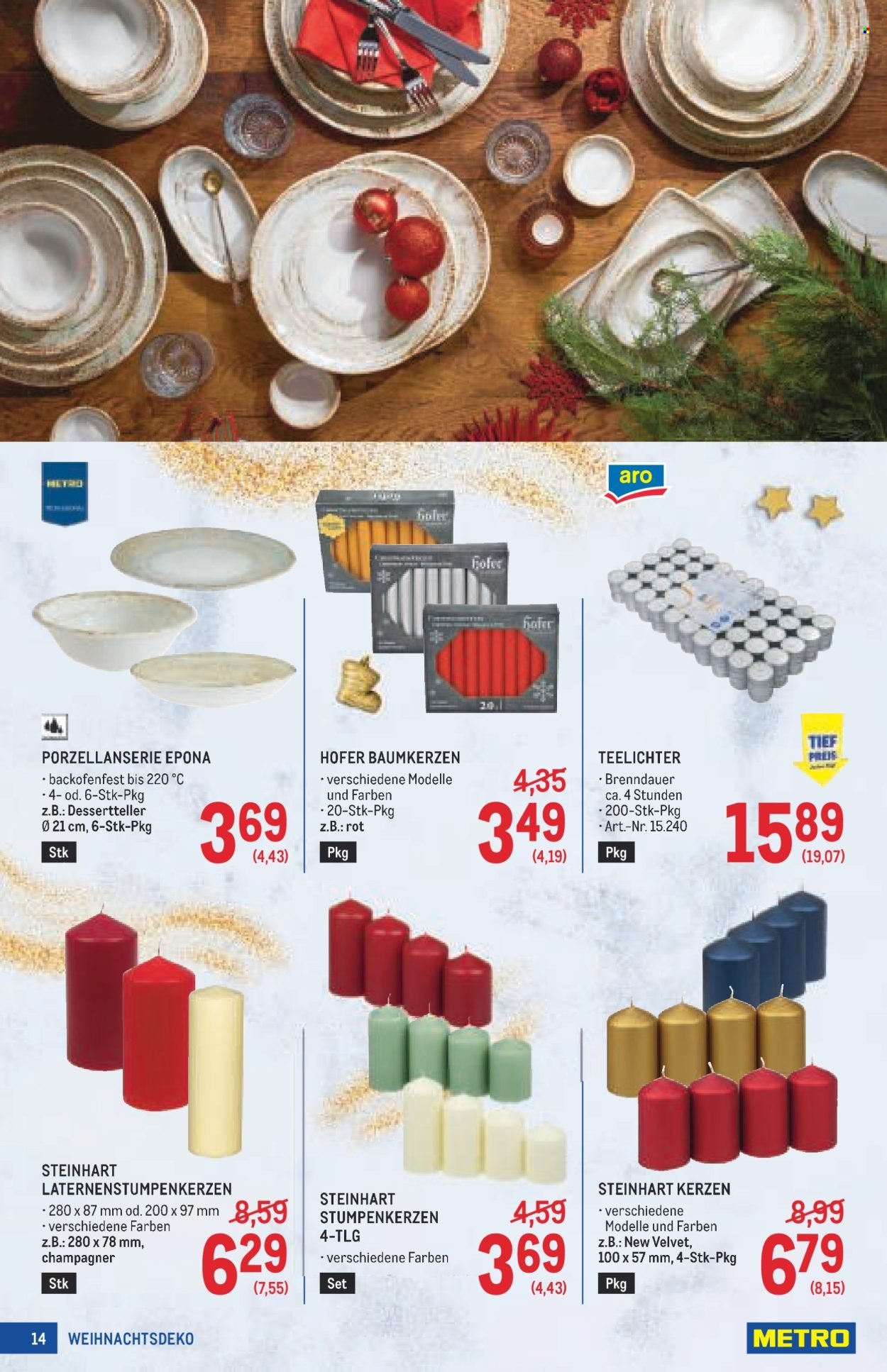 METRO Flugblatt - Weihnachtsdeko