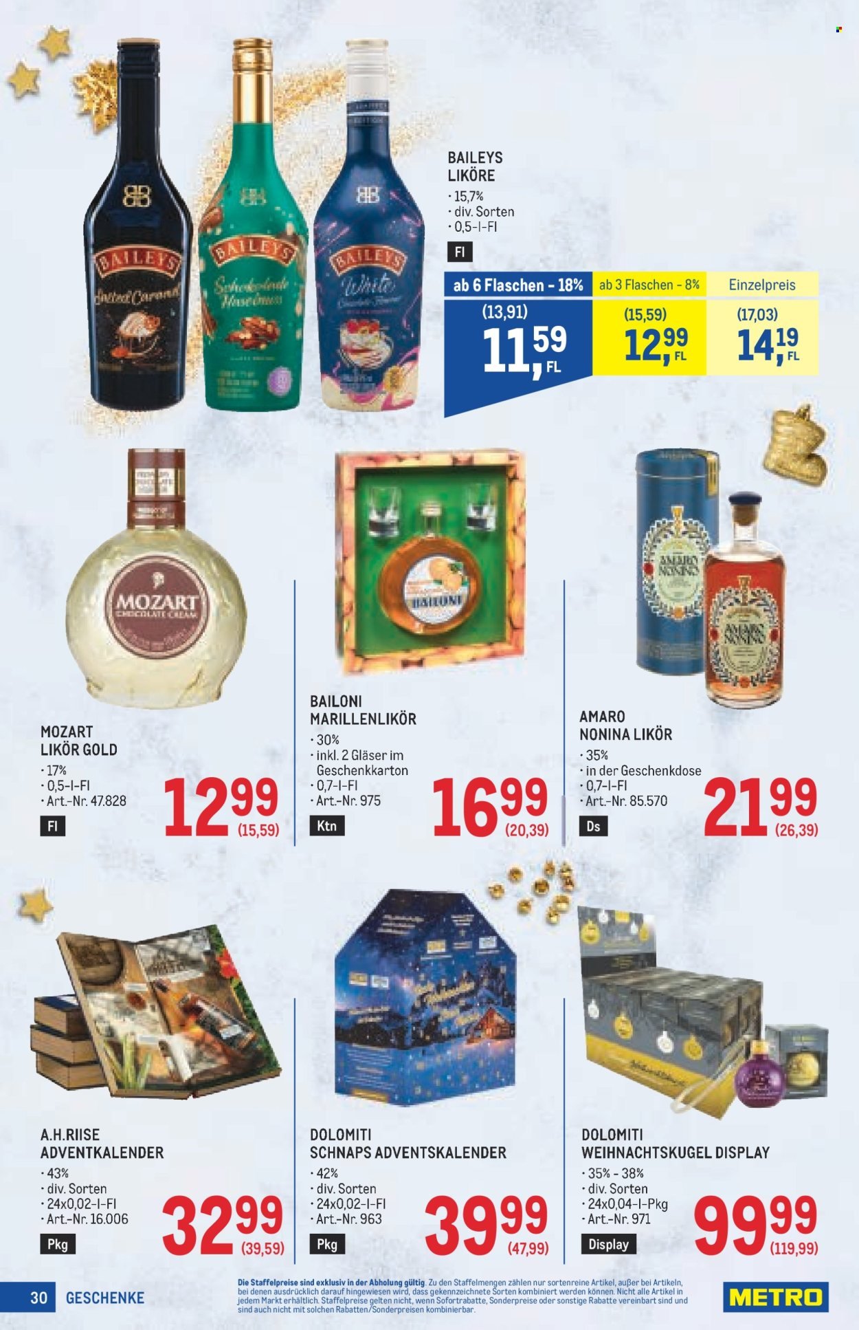 METRO Flugblatt - Weihnachtsdeko