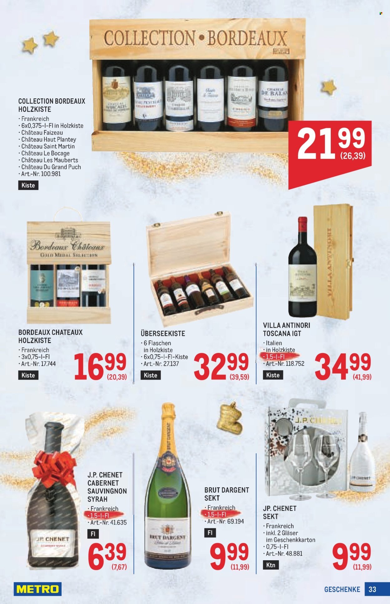 METRO Flugblatt - Weihnachtsdeko