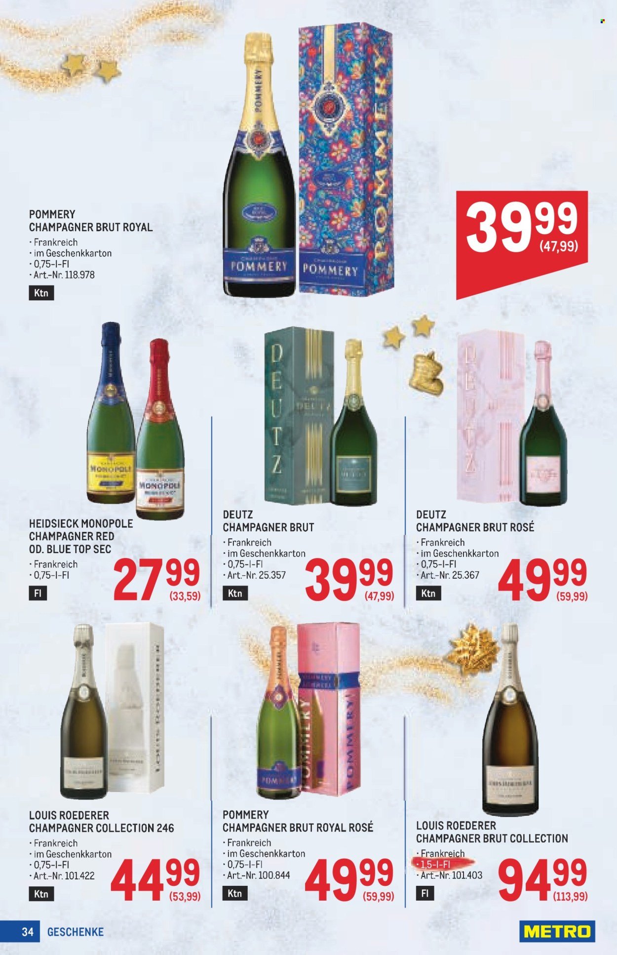 METRO Flugblatt - Weihnachtsdeko