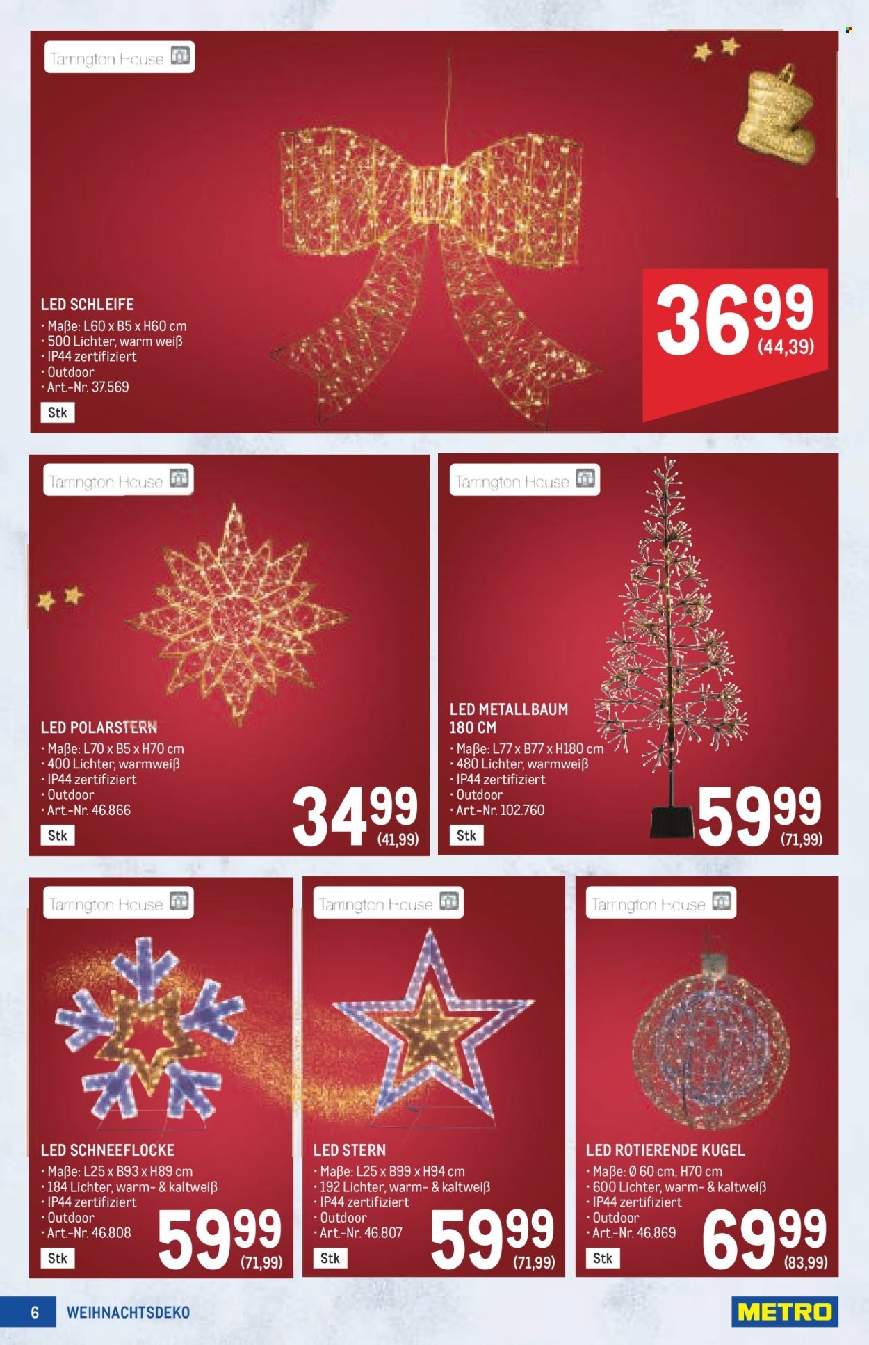 METRO Flugblatt - Weihnachtsdeko