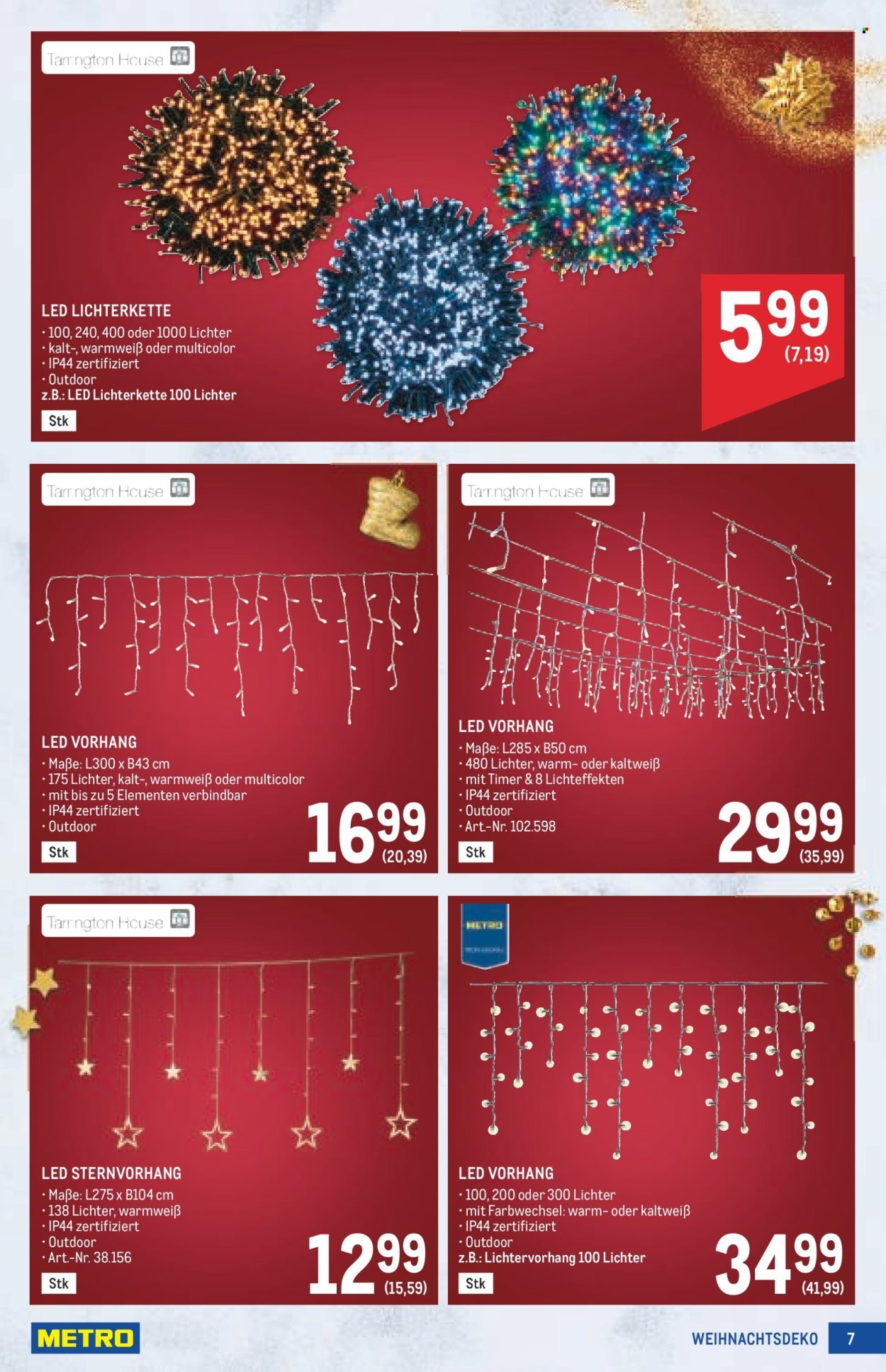 METRO Flugblatt - Weihnachtsdeko