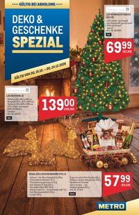 METRO Flugblatt - Weihnachtsdeko