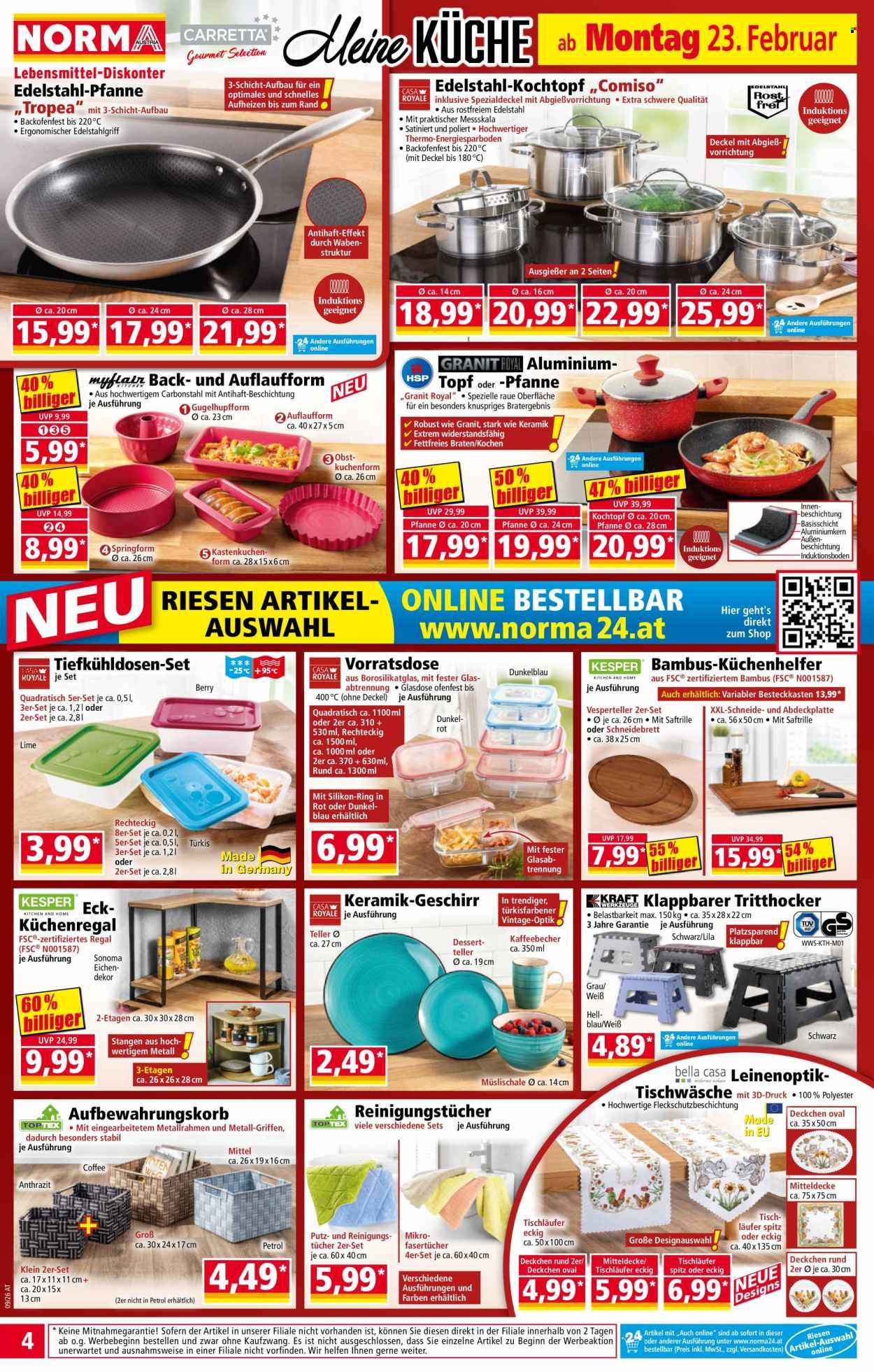 NORMA Flugblatt - Ab Montag, 23.2.2026