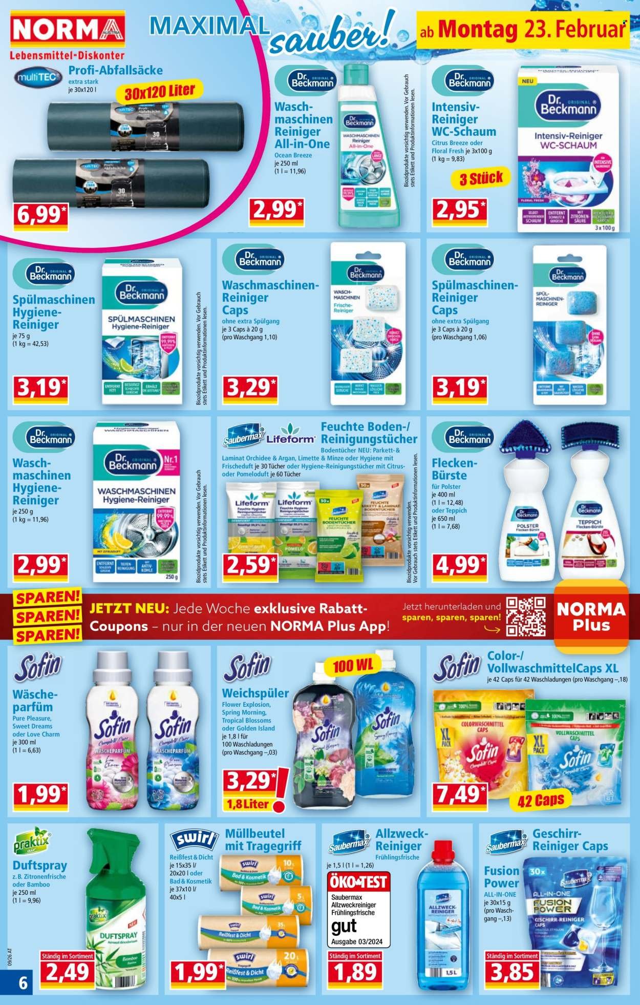 NORMA Flugblatt - Ab Montag, 23.2.2026