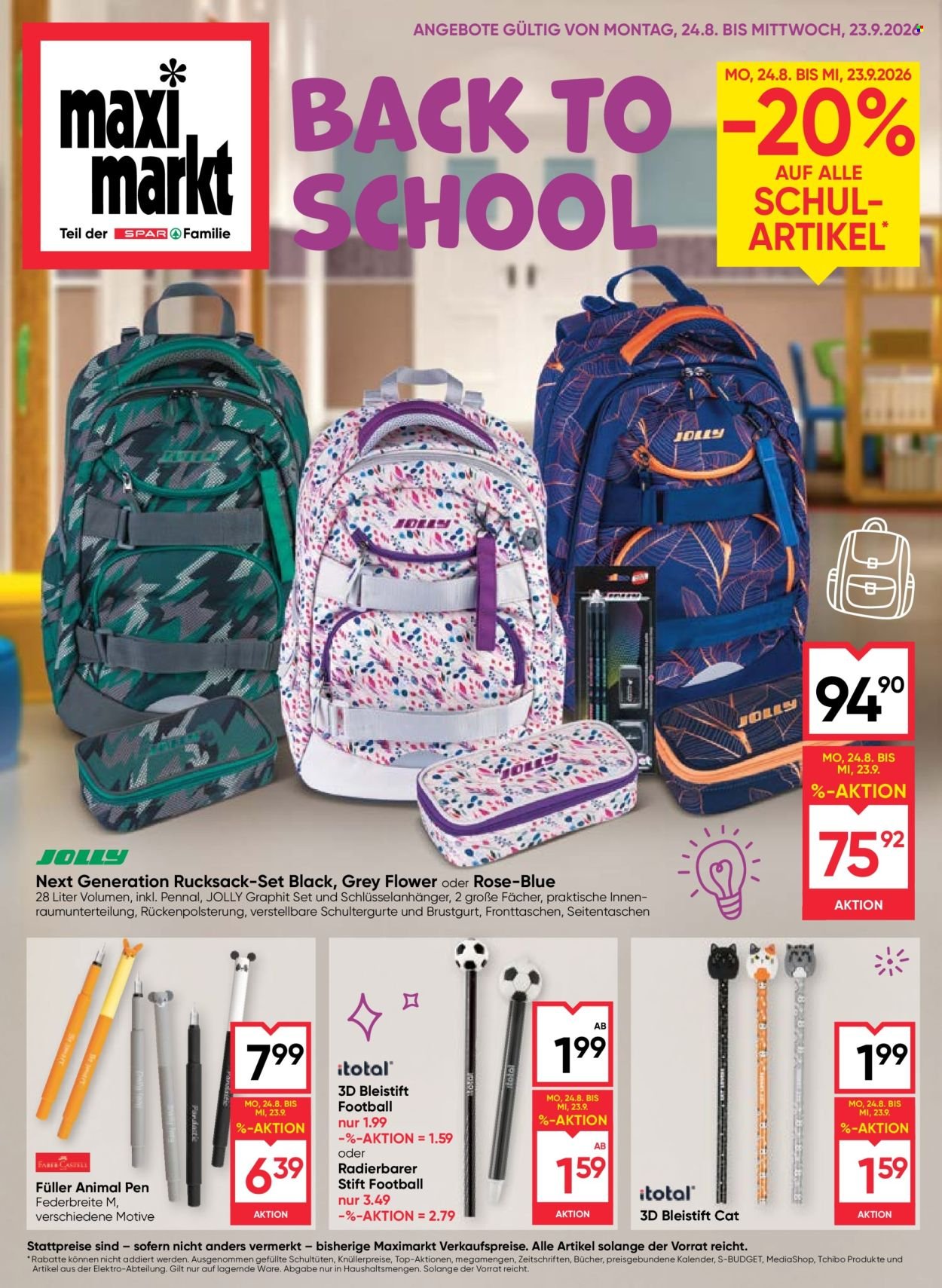 MAXIMARKT Flugblatt - Ab Montag, 24.8.2026