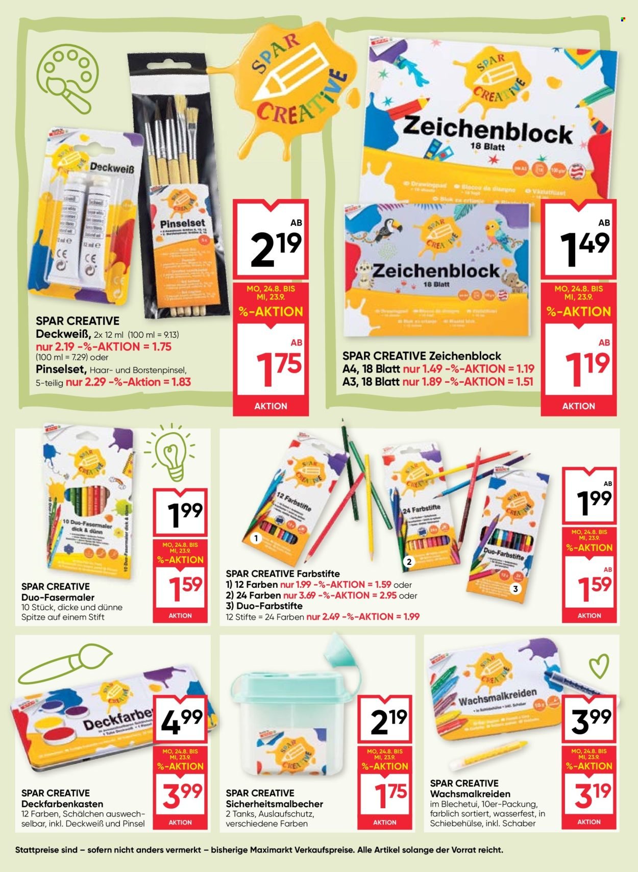 MAXIMARKT Flugblatt - Ab Montag, 24.8.2026