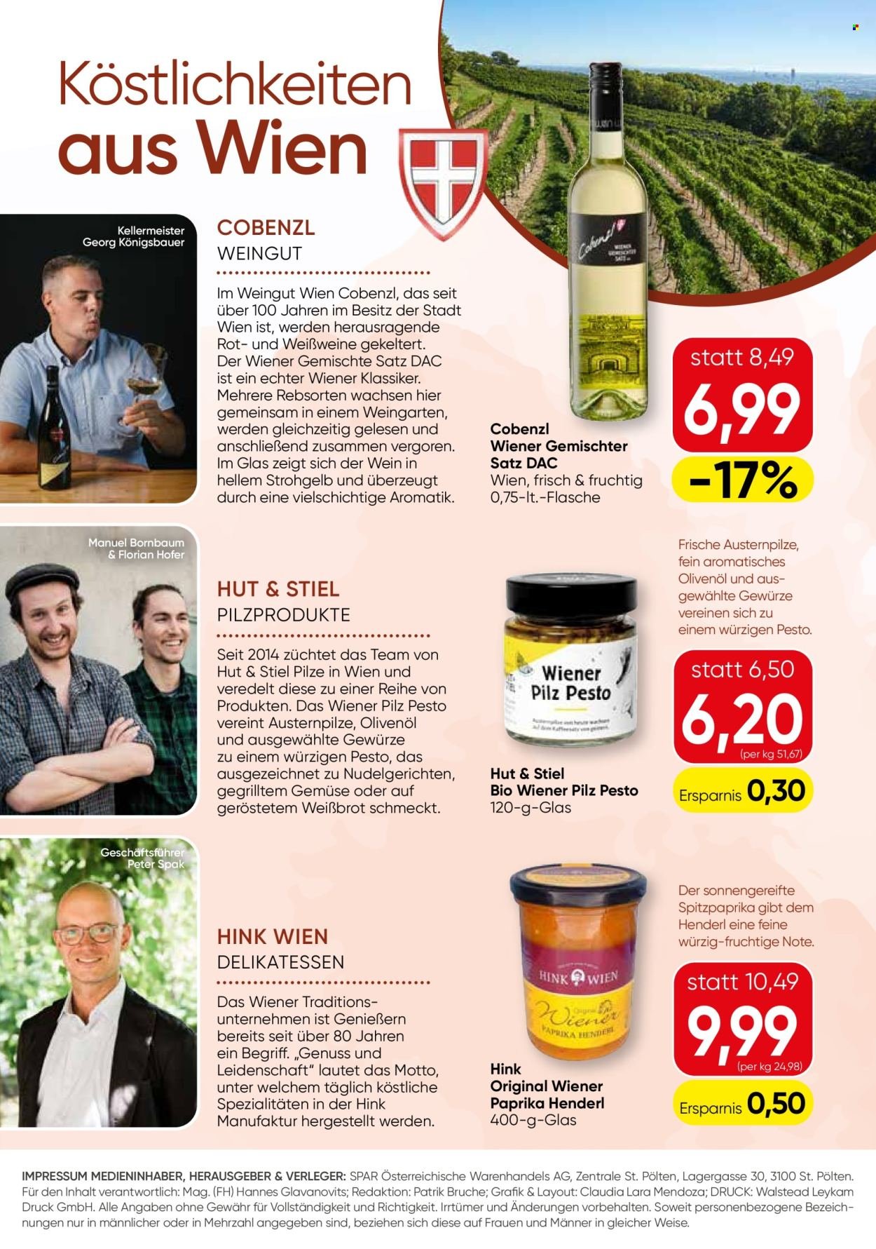 SPAR Flugblatt - Gourmet