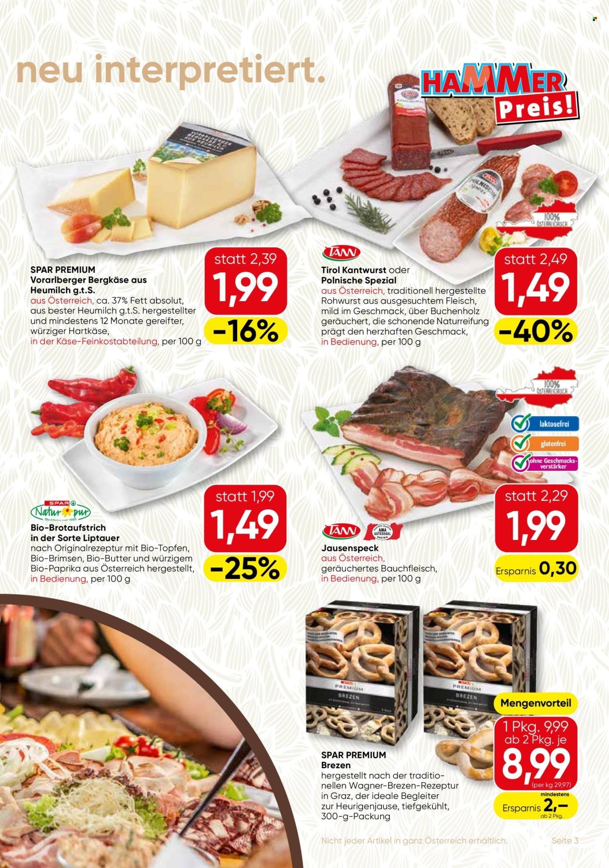 SPAR Flugblatt - Gourmet