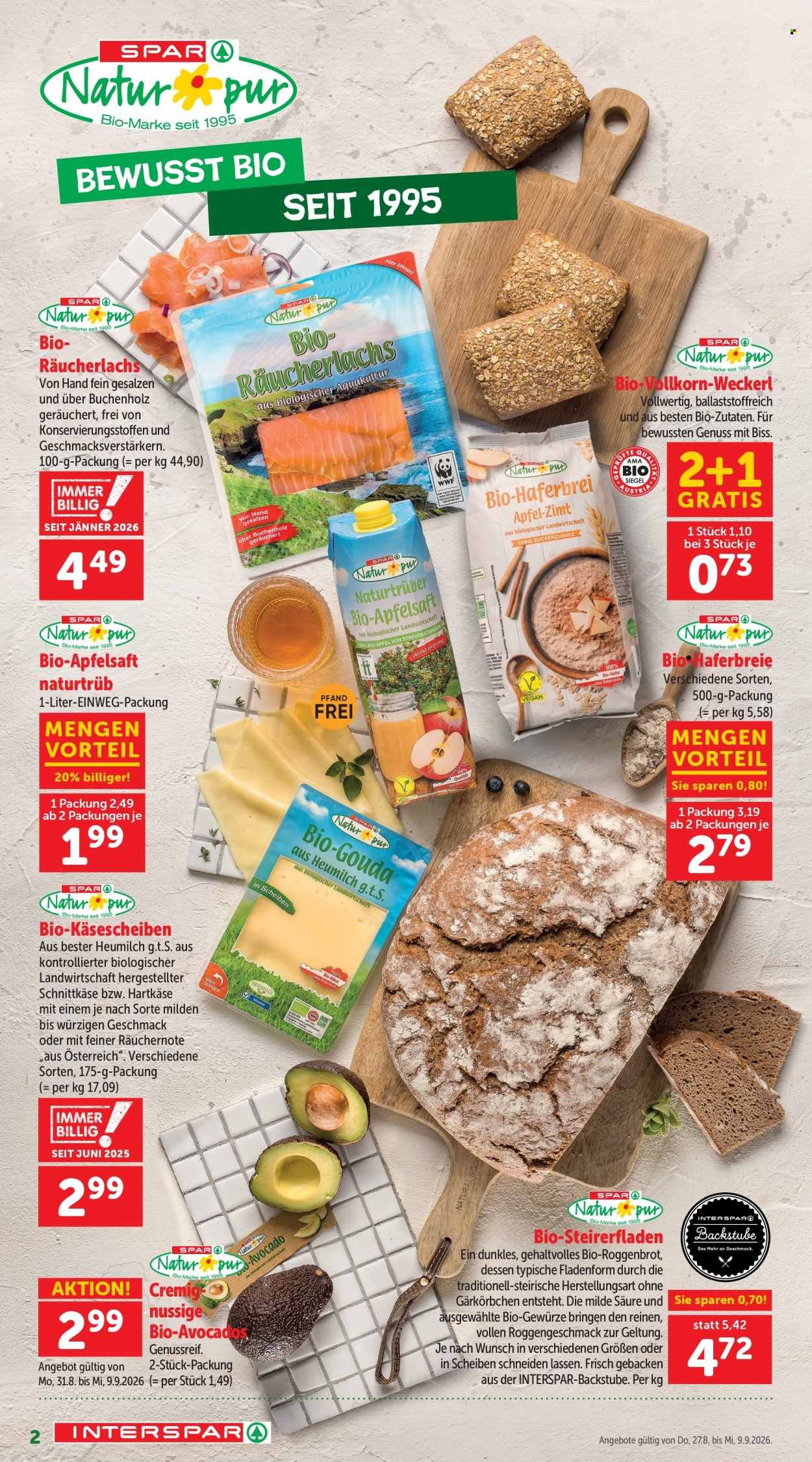 INTERSPAR Flugblatt - Ab Donnerstag, 27.8.2026