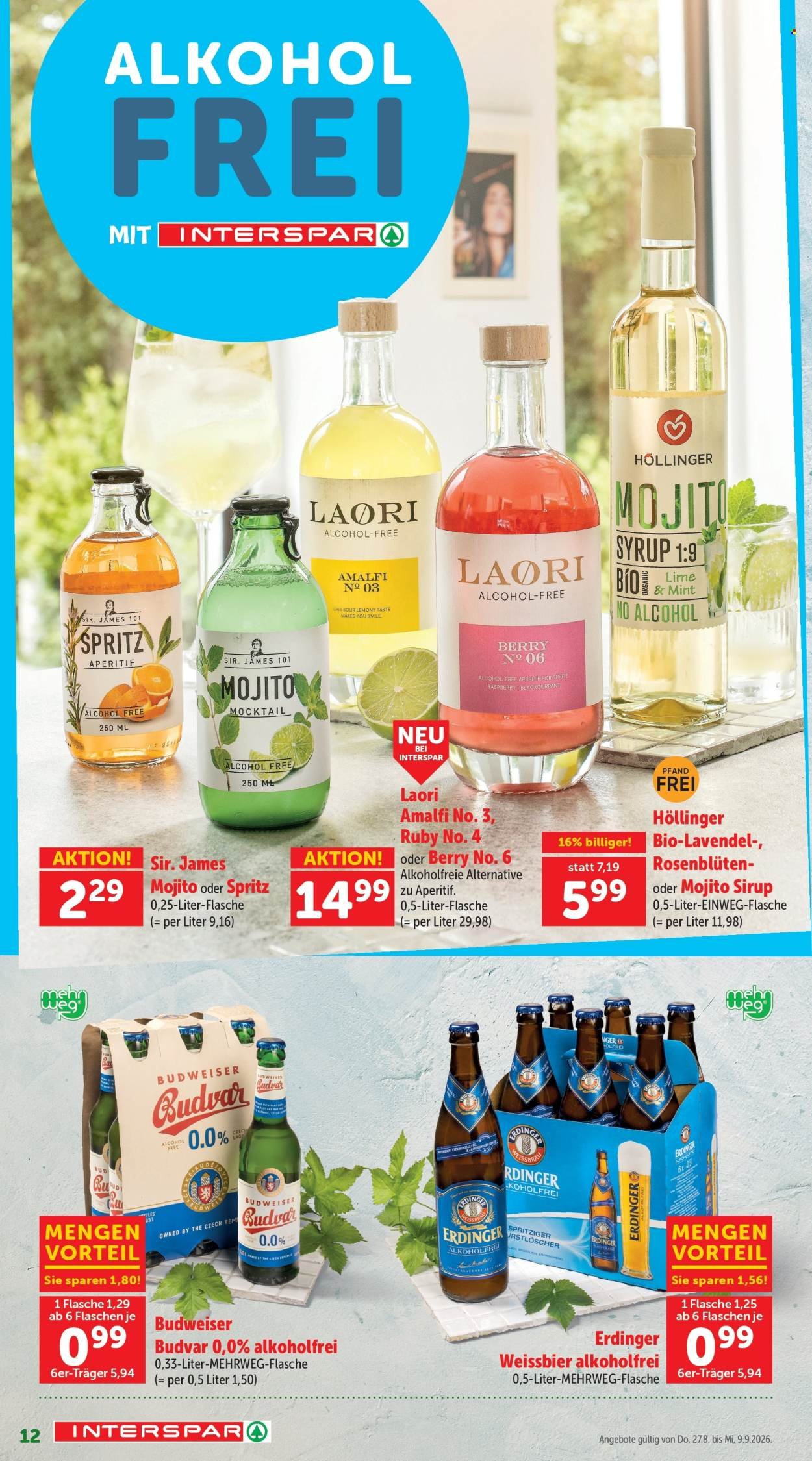 INTERSPAR Flugblatt - Ab Donnerstag, 27.8.2026