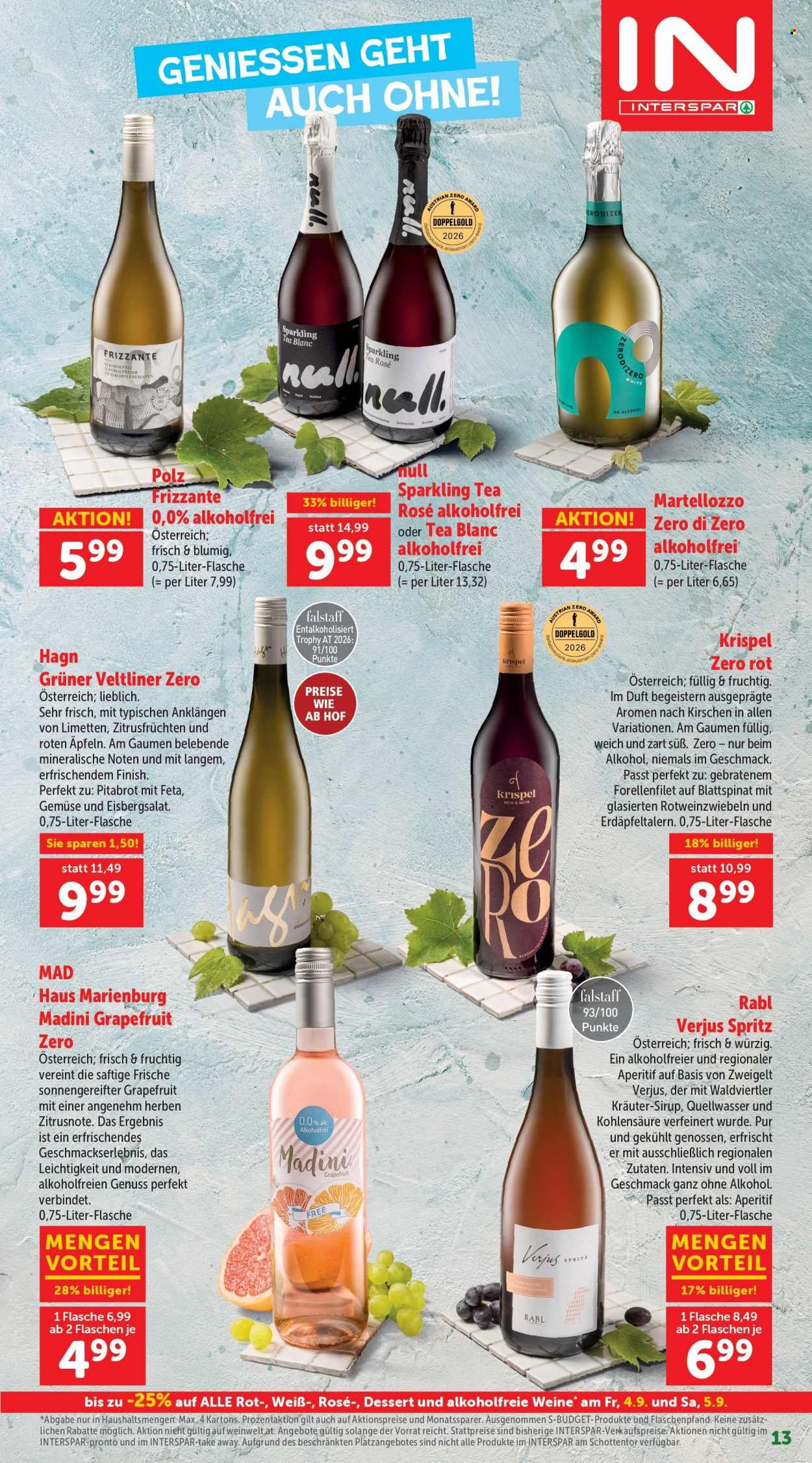 INTERSPAR Flugblatt - Ab Donnerstag, 27.8.2026