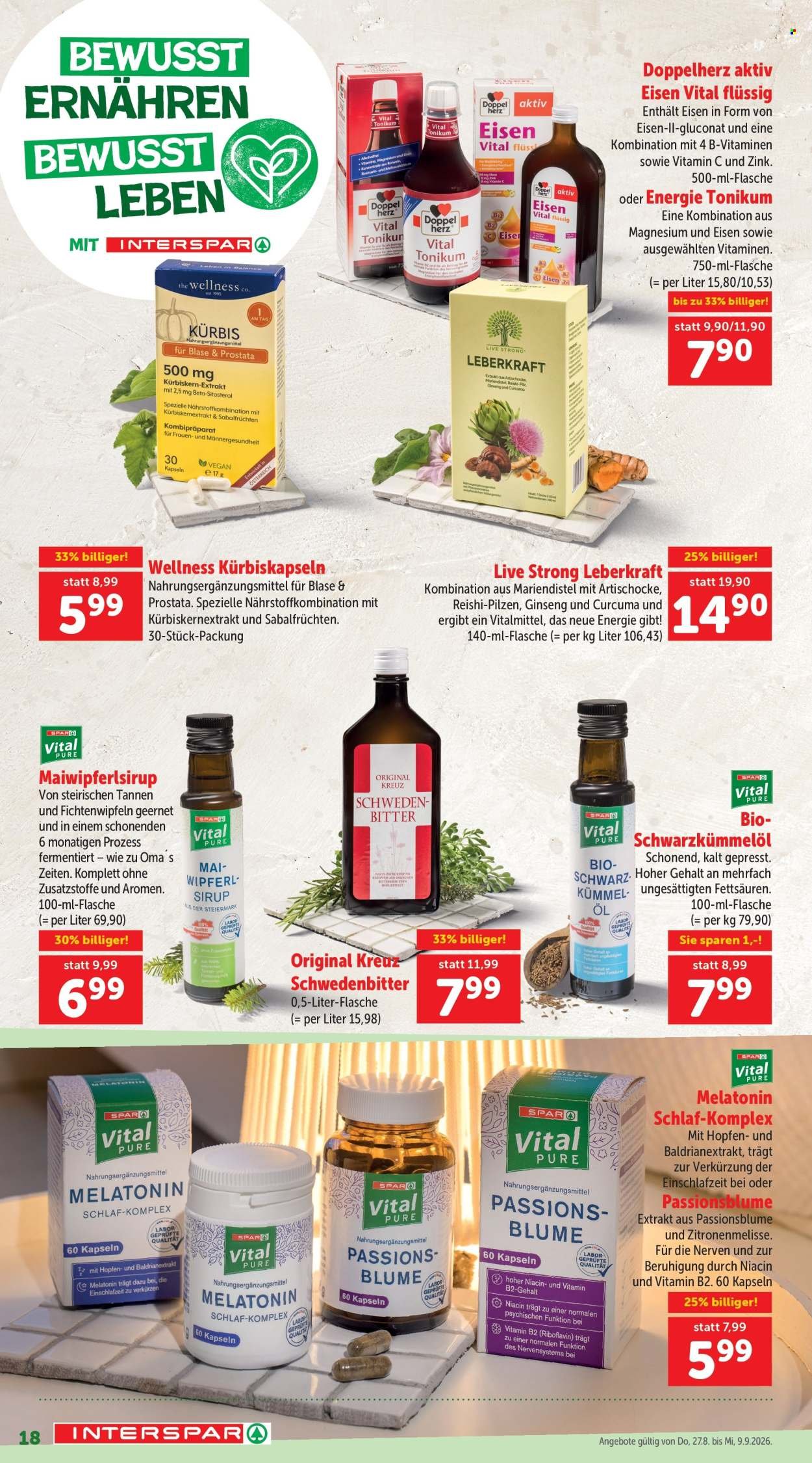 INTERSPAR Flugblatt - Ab Donnerstag, 27.8.2026