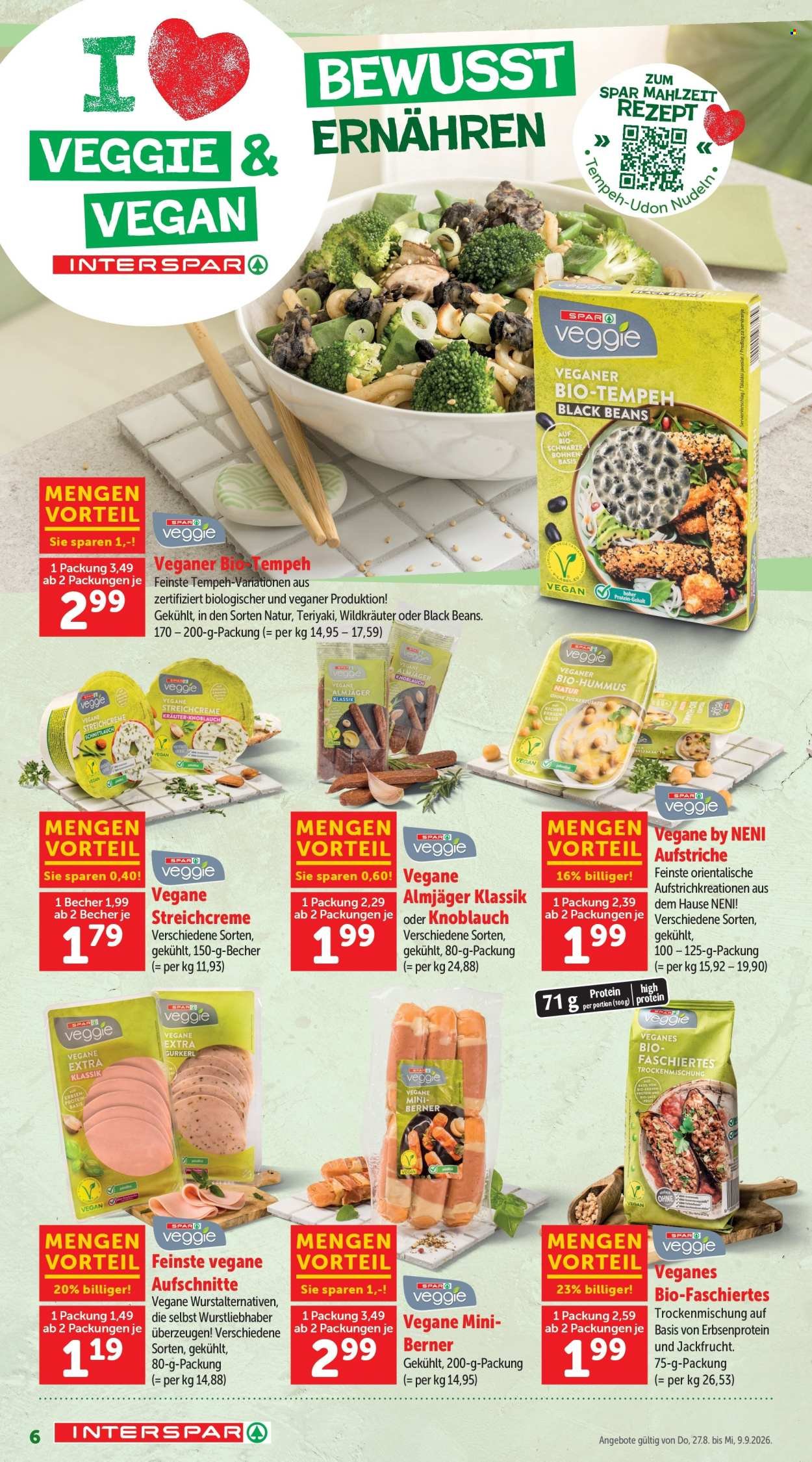 INTERSPAR Flugblatt - Ab Donnerstag, 27.8.2026