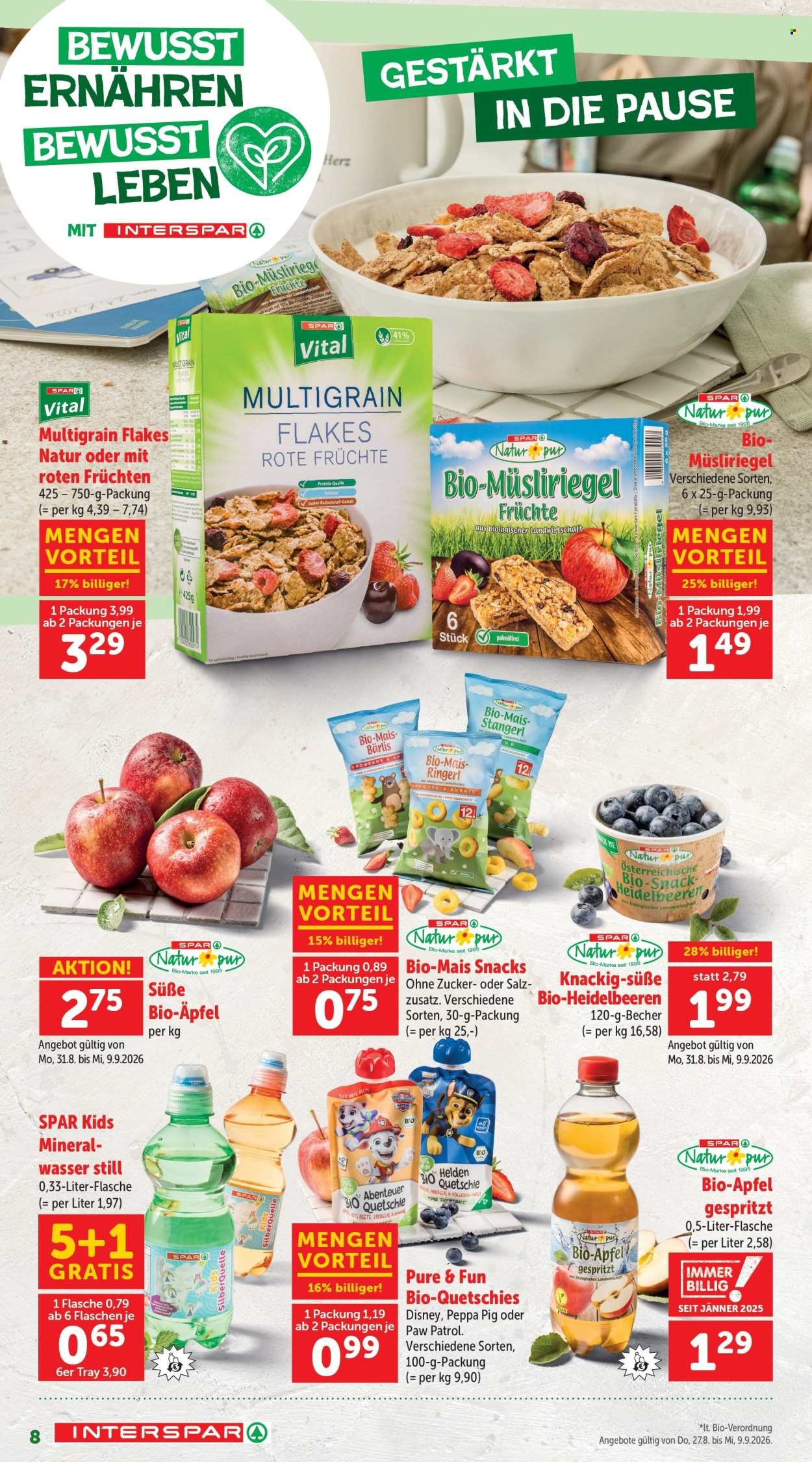 INTERSPAR Flugblatt - Ab Donnerstag, 27.8.2026