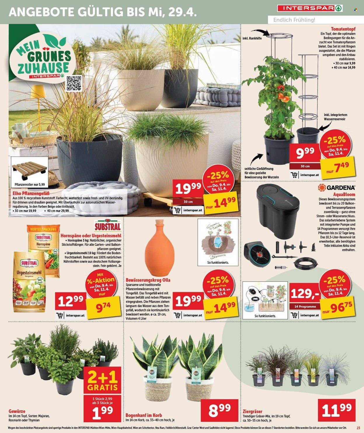 INTERSPAR Flugblatt - KW 15 - Burgenland Nord