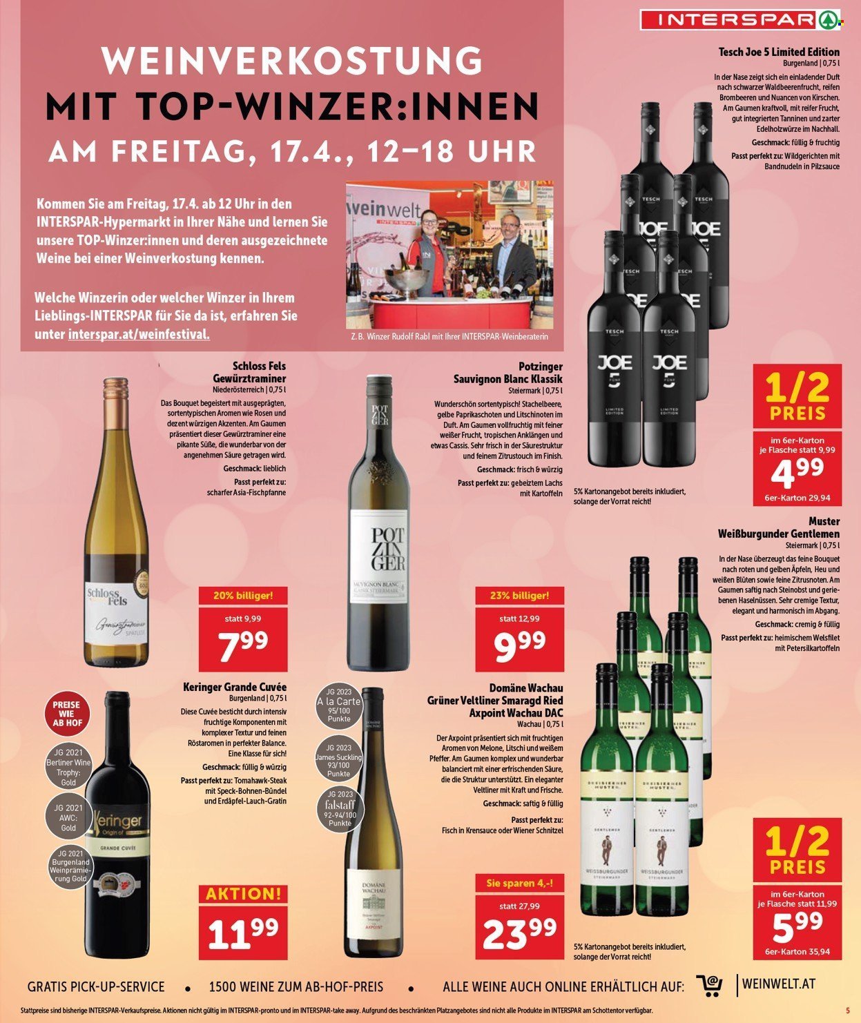 INTERSPAR Flugblatt - KW 15 - Burgenland Nord