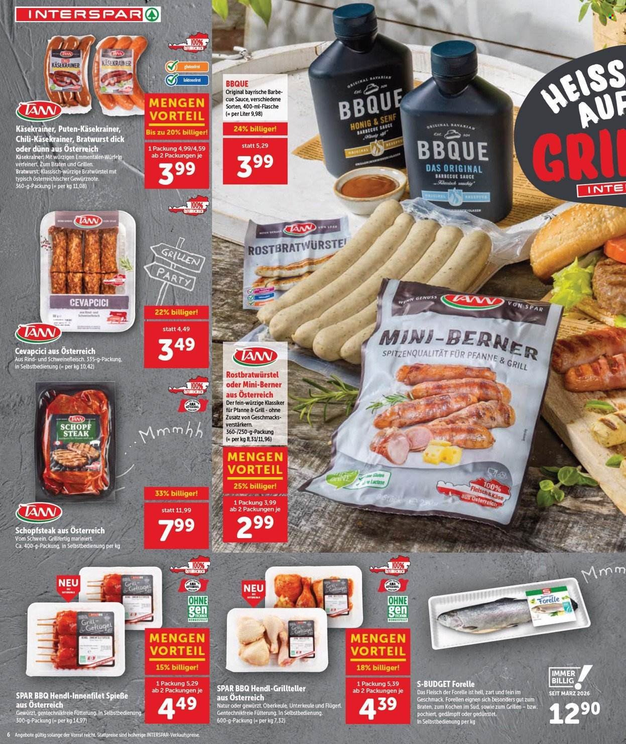 INTERSPAR Flugblatt - KW 15 - Burgenland Nord