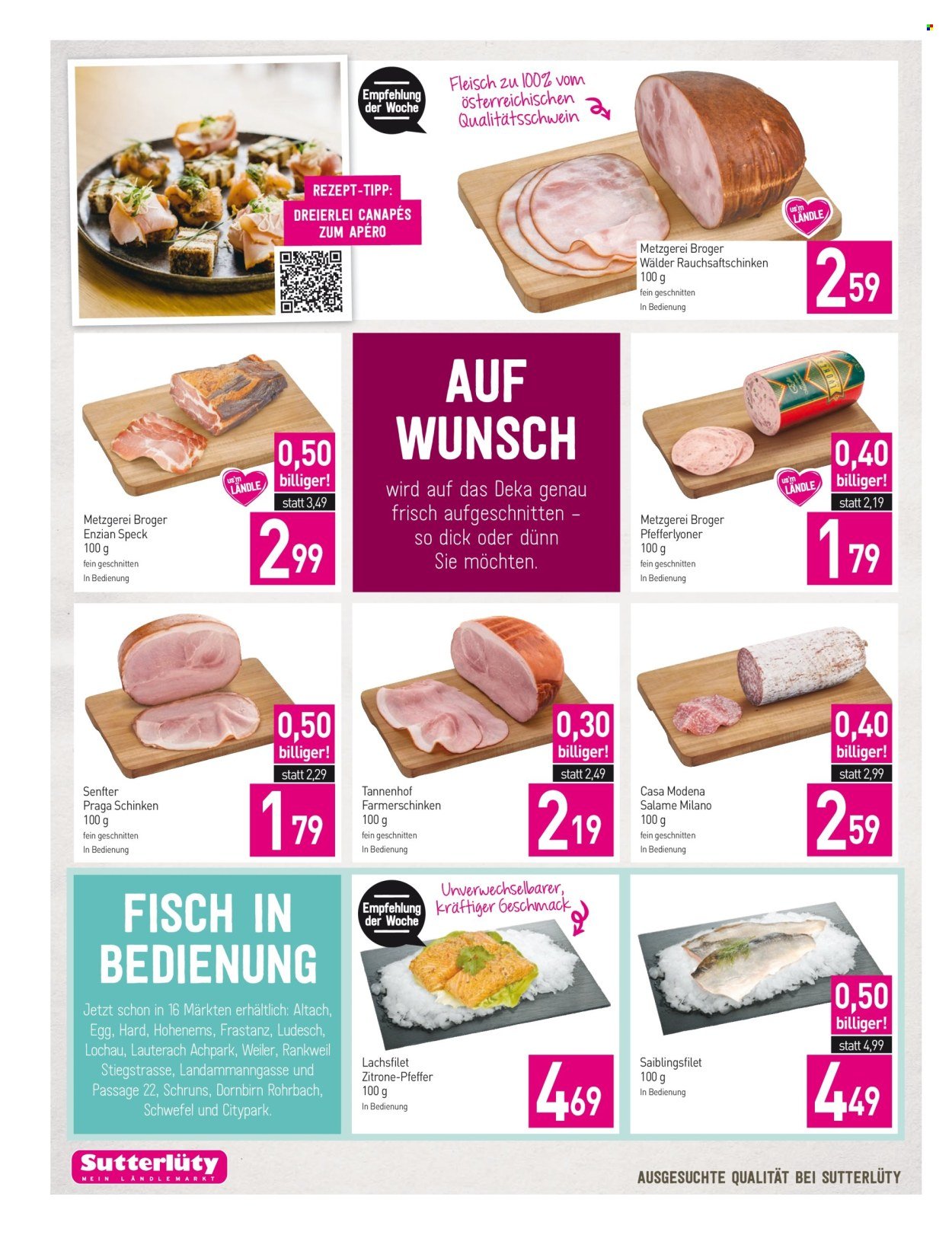 SUTTERLÜTY Flugblatt - Ab Donnerstag, 23.7.2026