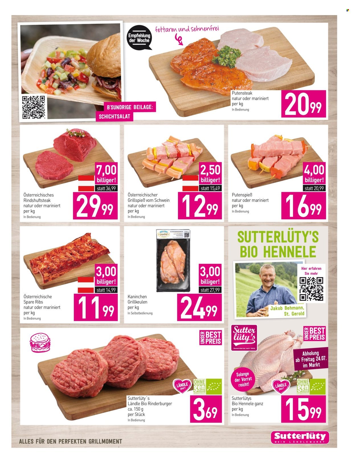SUTTERLÜTY Flugblatt - Ab Donnerstag, 23.7.2026