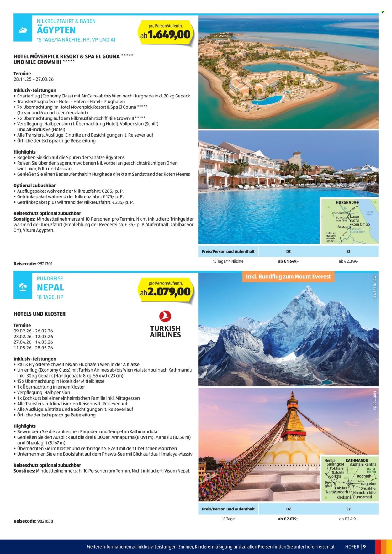 HOFER Flugblatt - Ab Mittwoch, 29.10.2025 (2025-10-29 - 2025-12-02) | 9