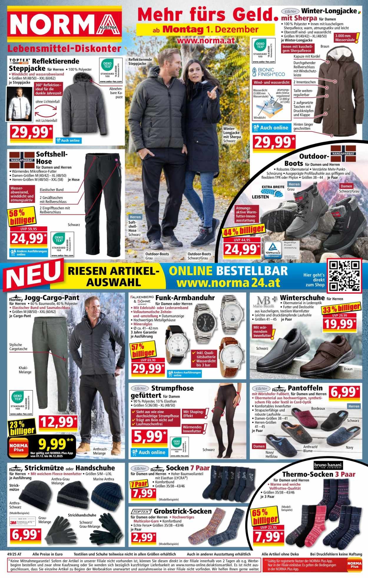NORMA Flugblatt - Ab Montag, 1.12.2025