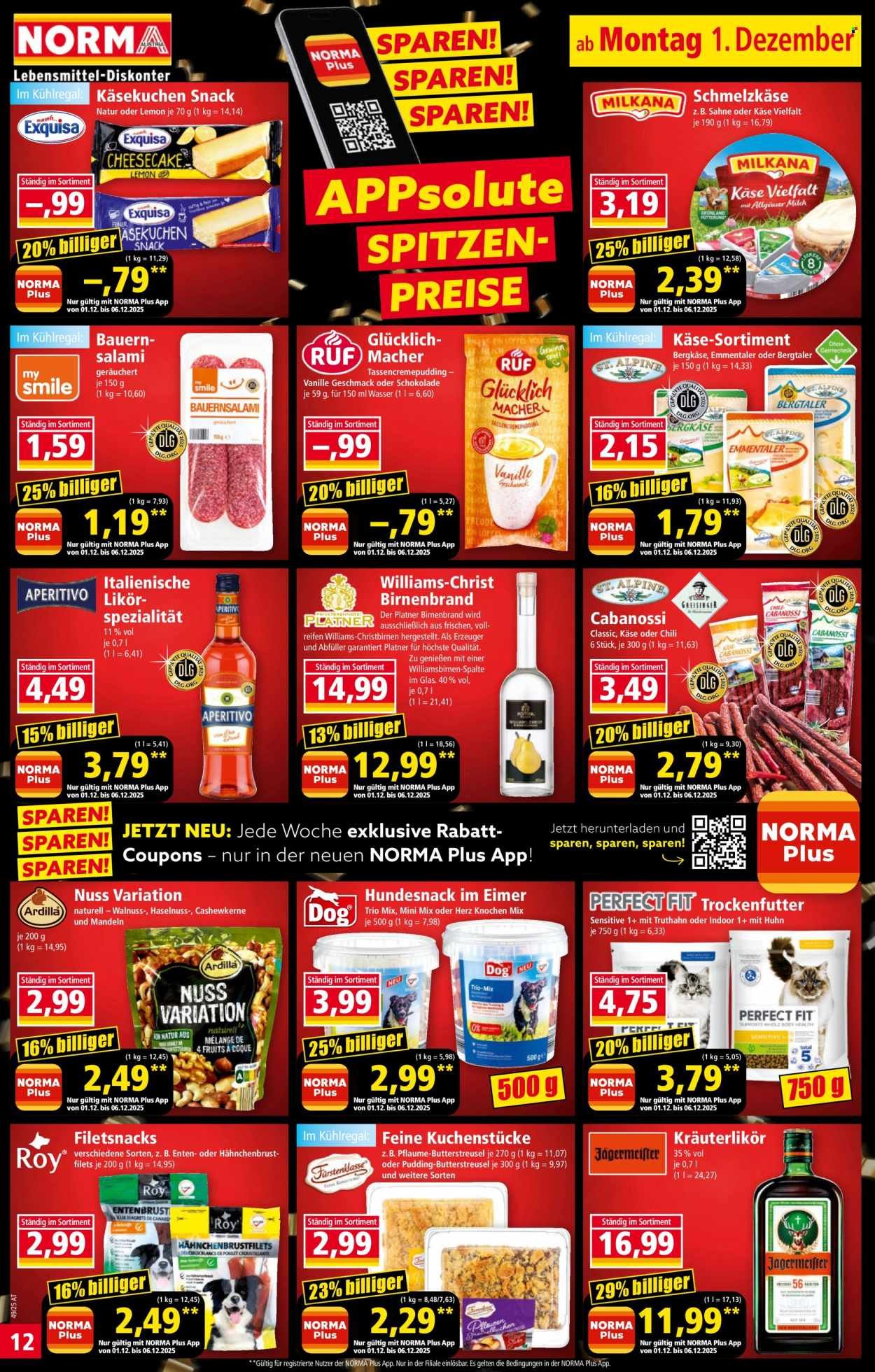 NORMA Flugblatt - Ab Montag, 1.12.2025