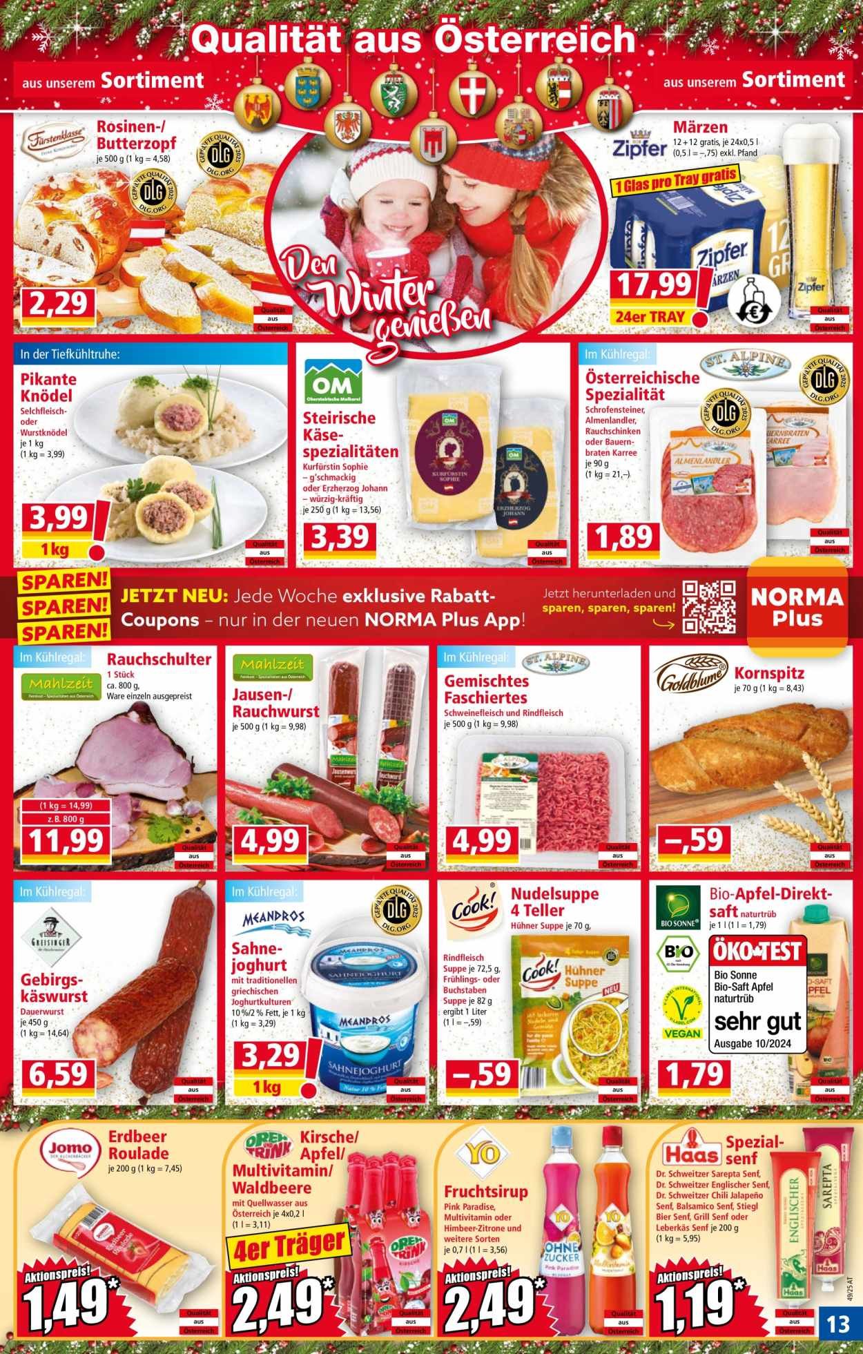 NORMA Flugblatt - Ab Montag, 1.12.2025