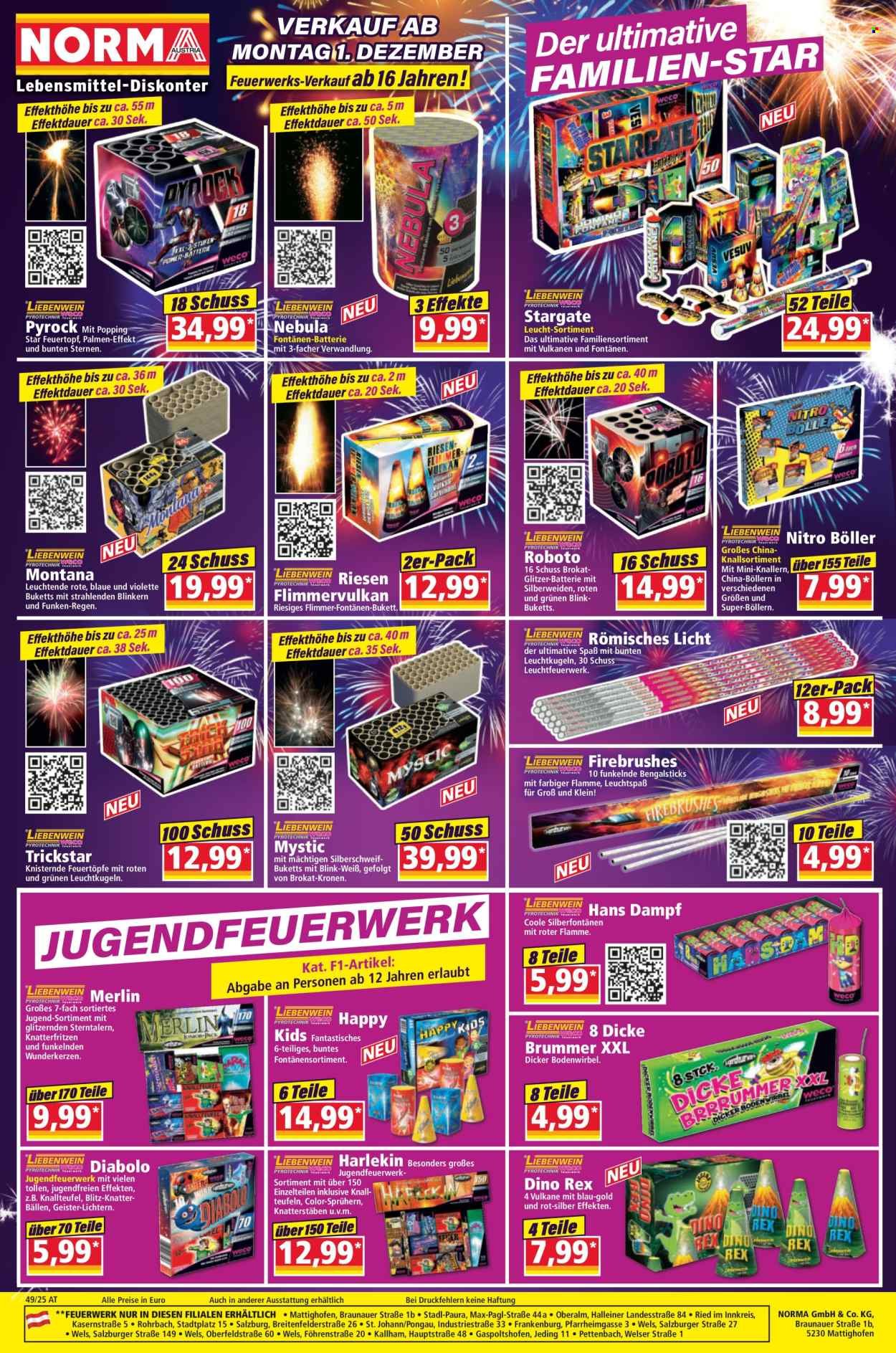 NORMA Flugblatt - Ab Montag, 1.12.2025