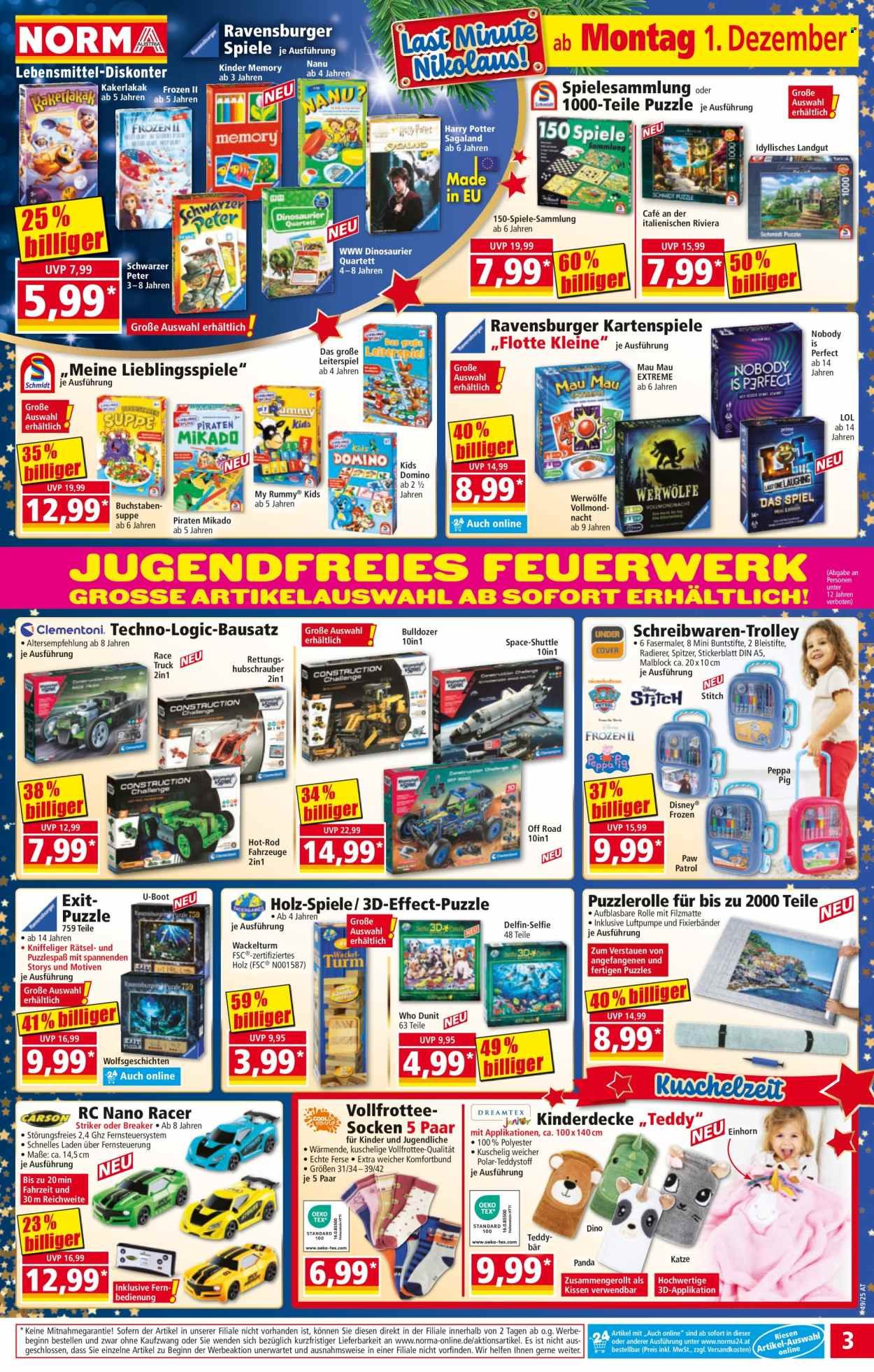NORMA Flugblatt - Ab Montag, 1.12.2025