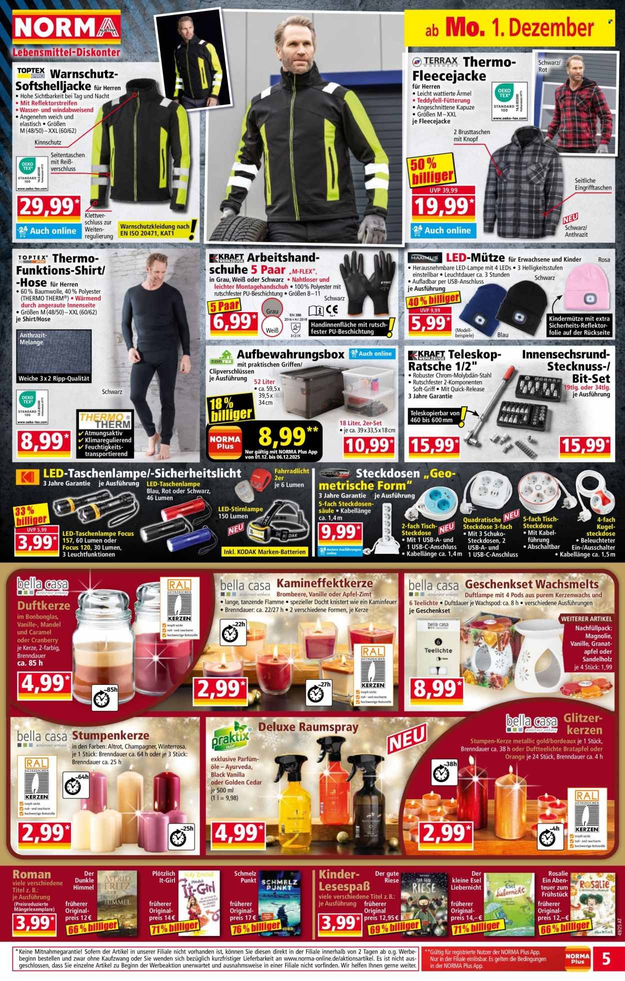 NORMA Flugblatt - Ab Montag, 1.12.2025