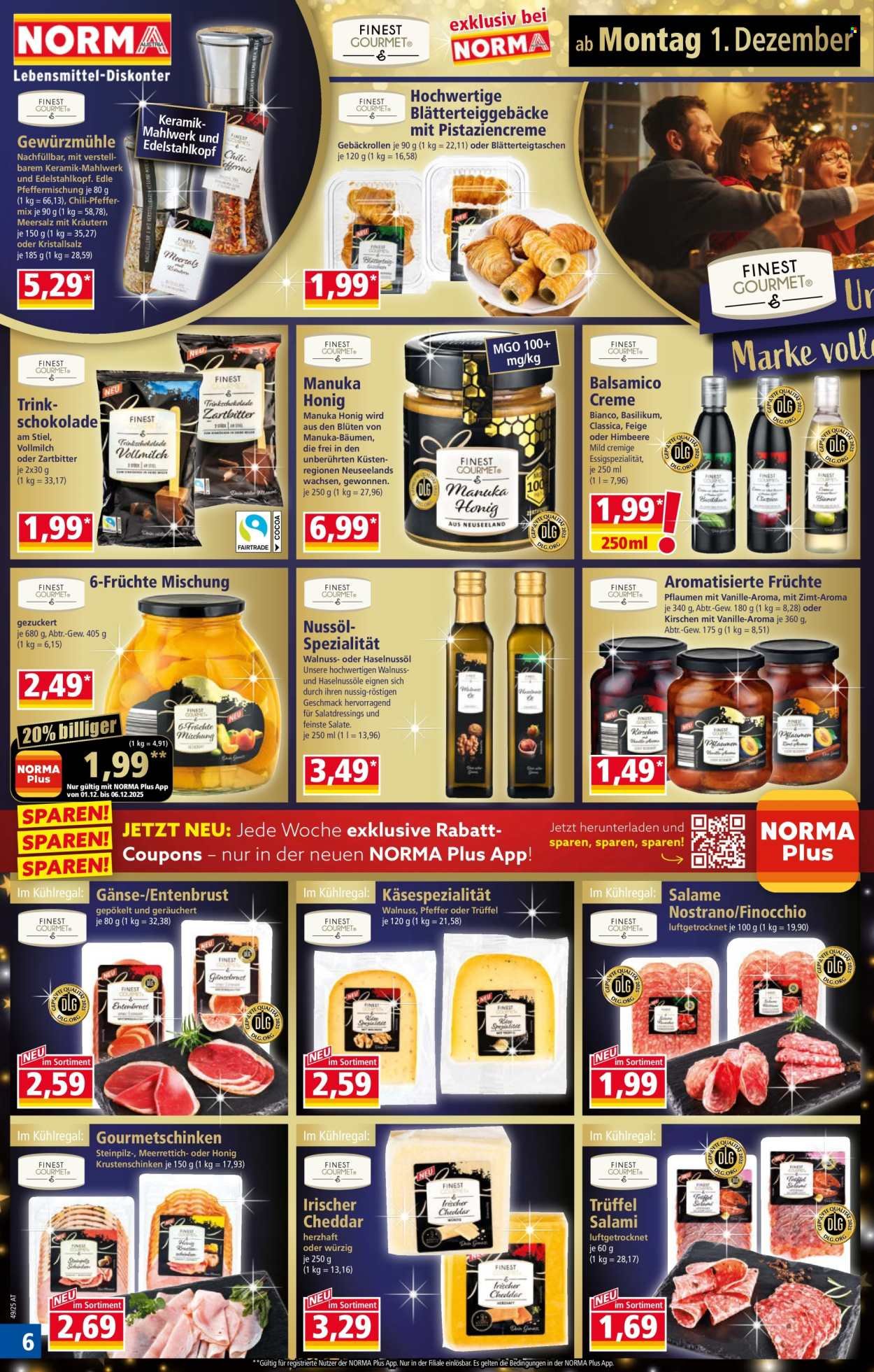 NORMA Flugblatt - Ab Montag, 1.12.2025
