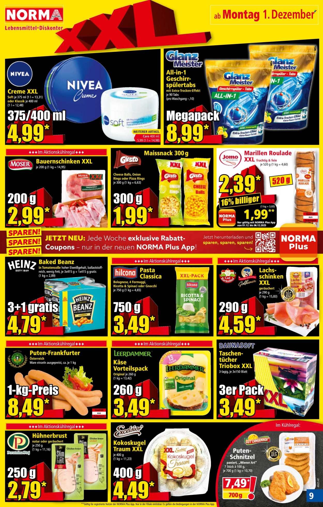 NORMA Flugblatt - Ab Montag, 1.12.2025