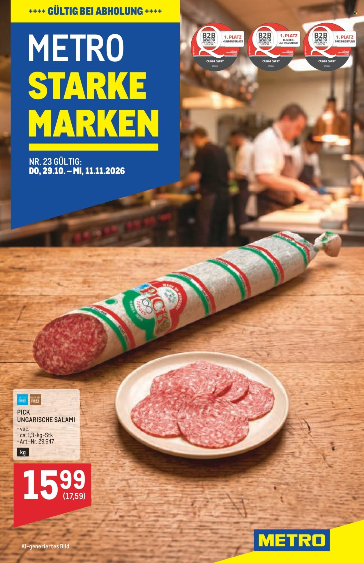 METRO Flugblatt - Starke Marken
