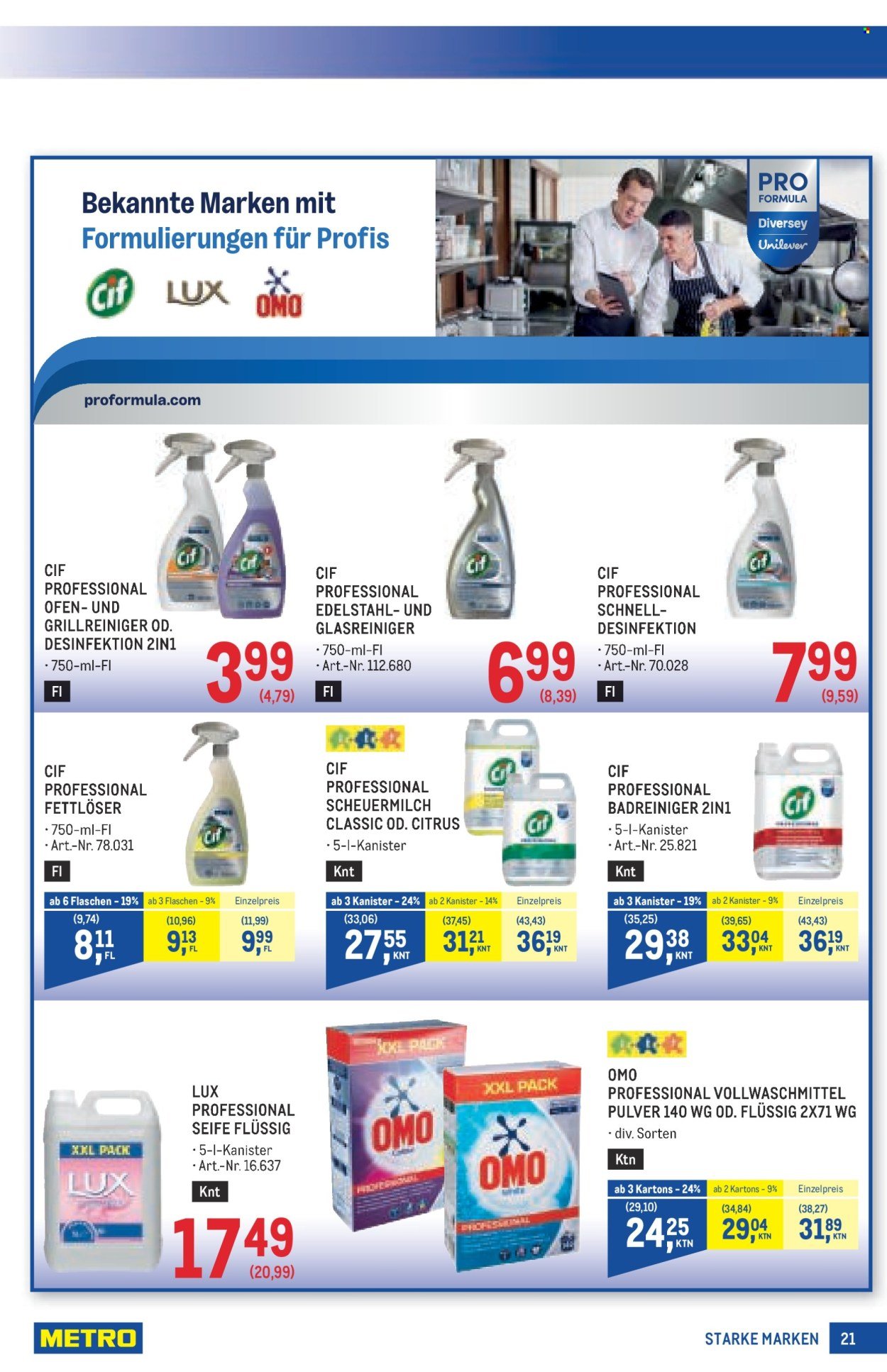 METRO Flugblatt - Starke Marken