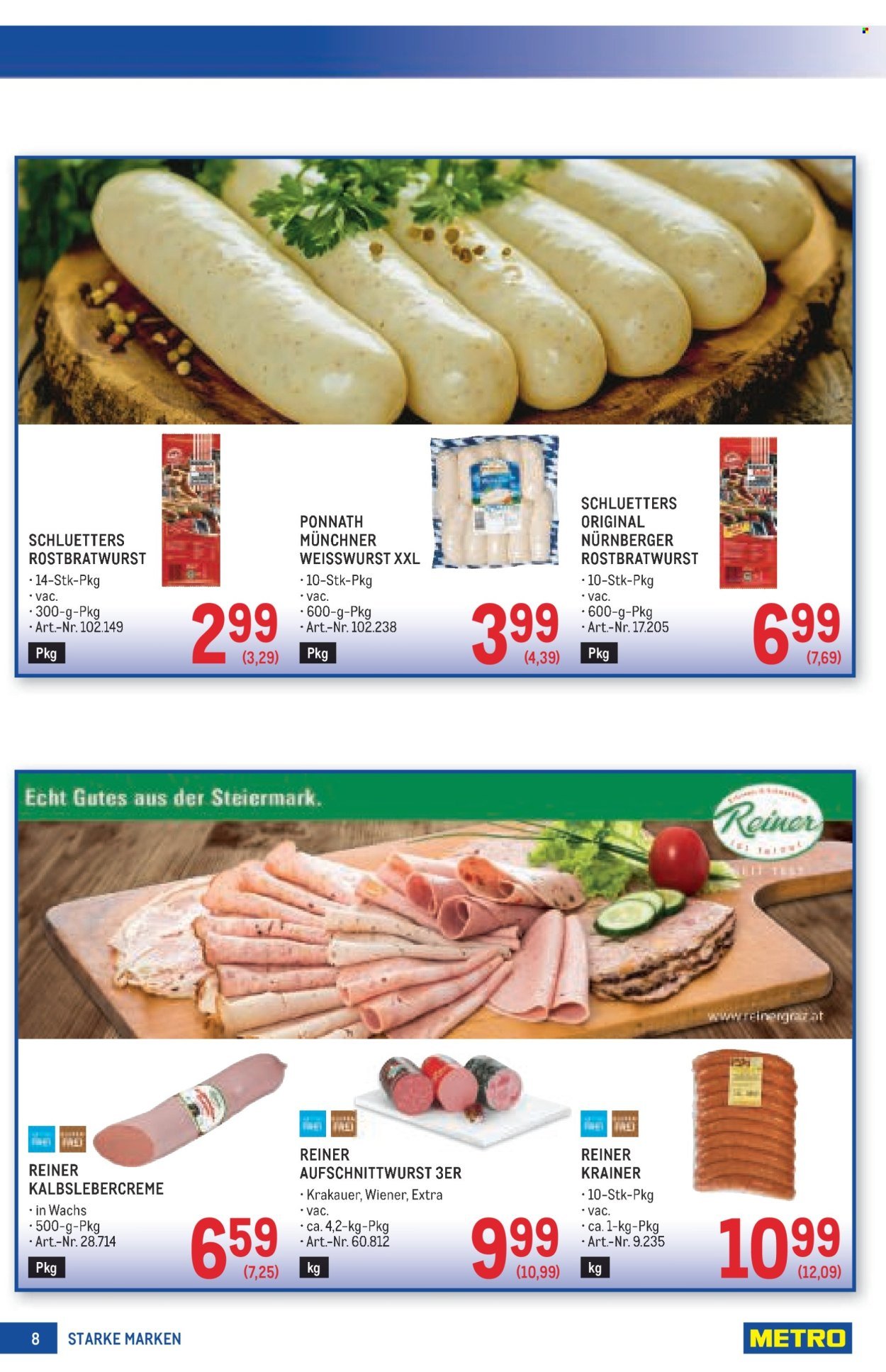 METRO Flugblatt - Starke Marken