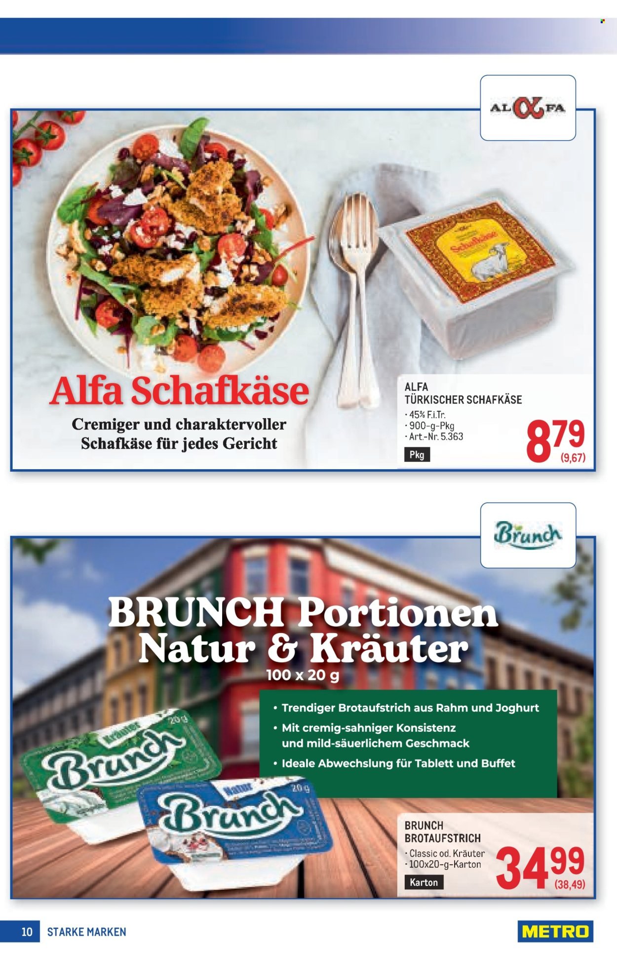 METRO Flugblatt - Starke Marken
