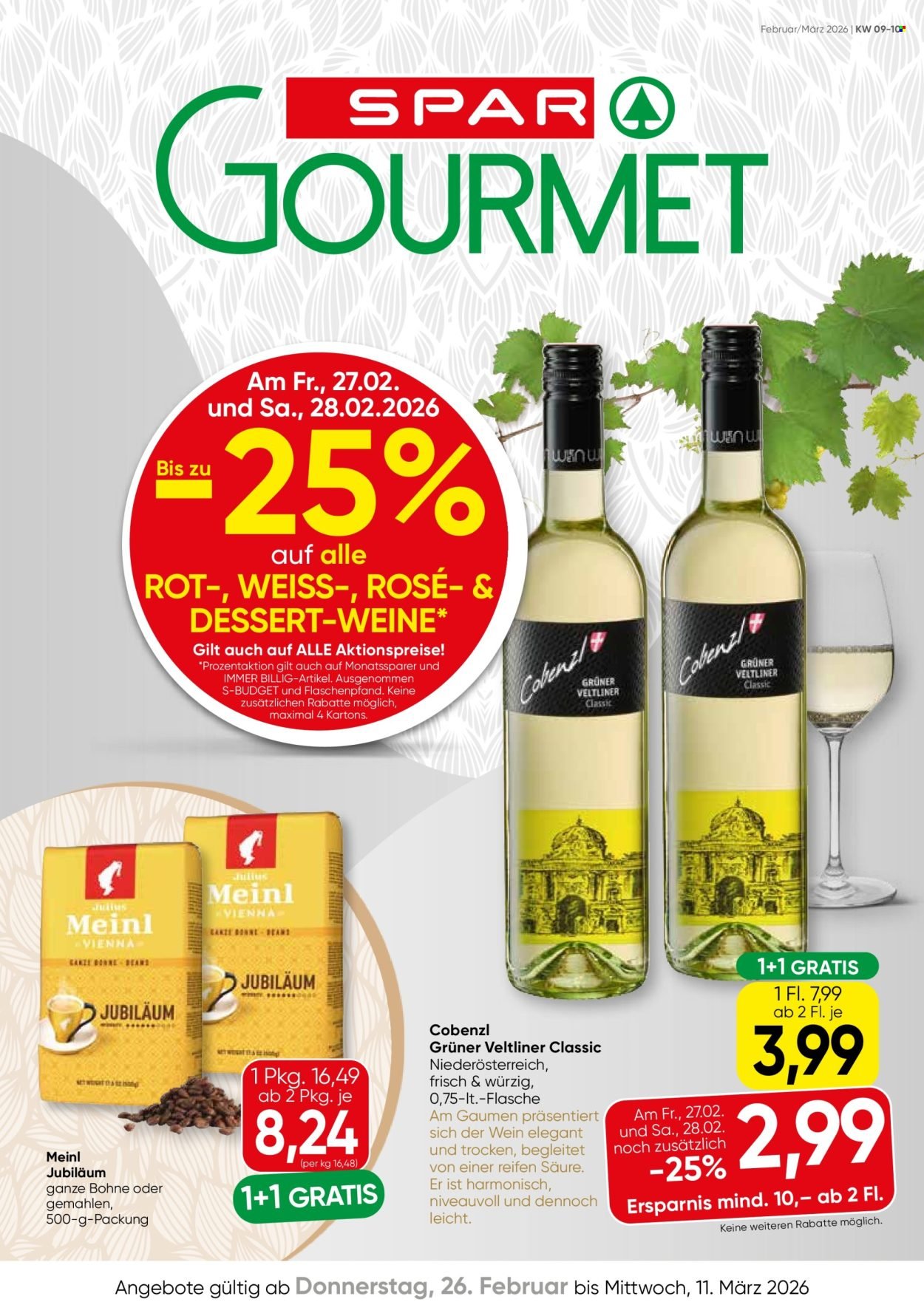 SPAR Flugblatt - Gourmet