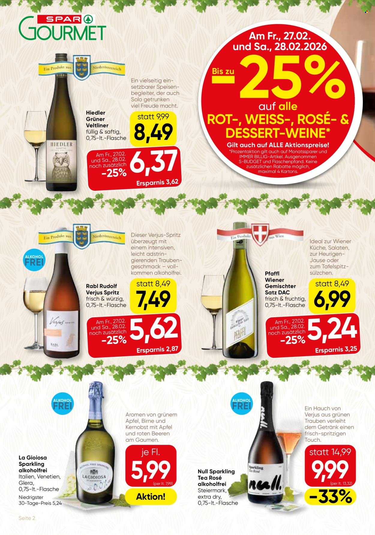 SPAR Flugblatt - Gourmet