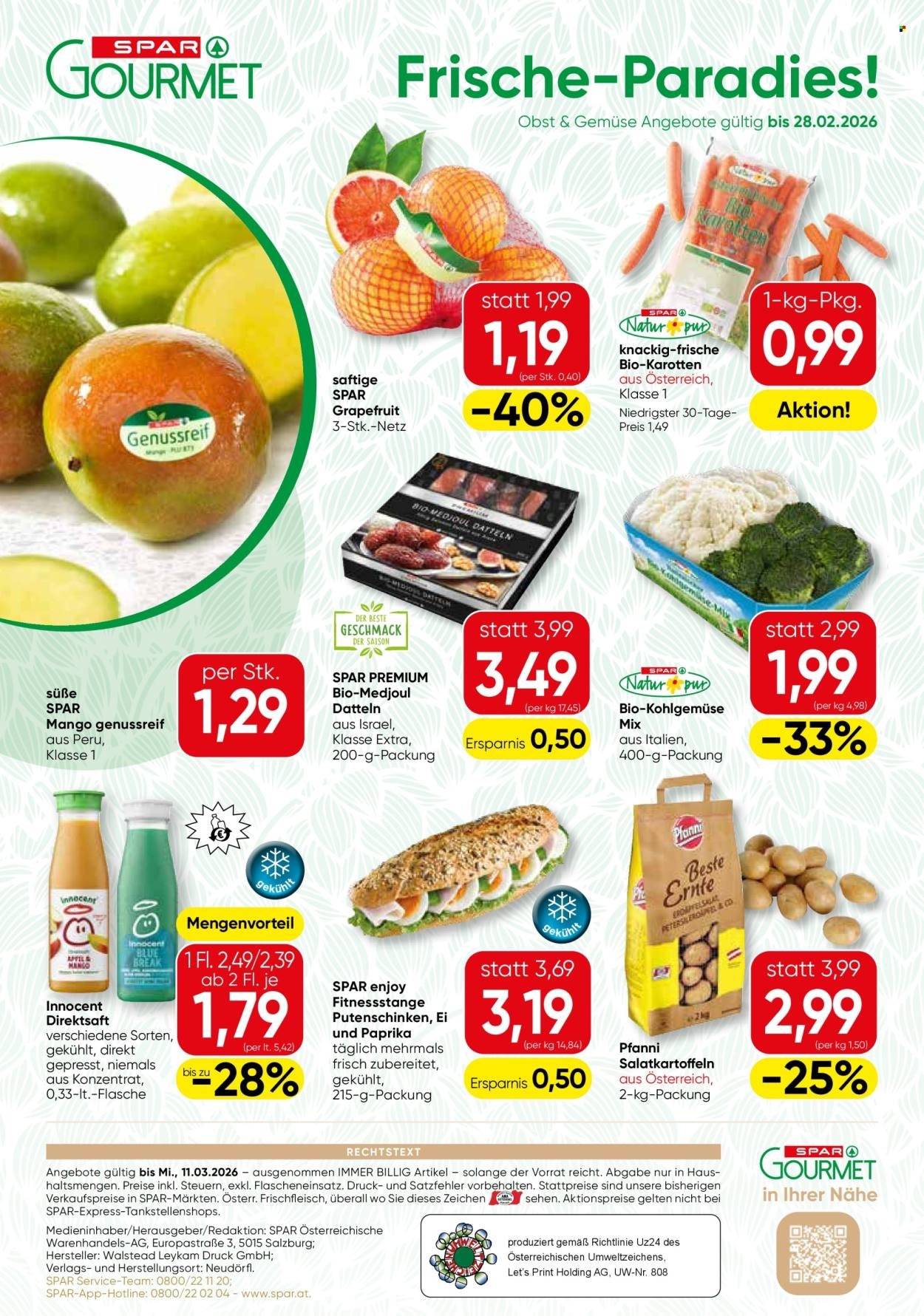 SPAR Flugblatt - Gourmet
