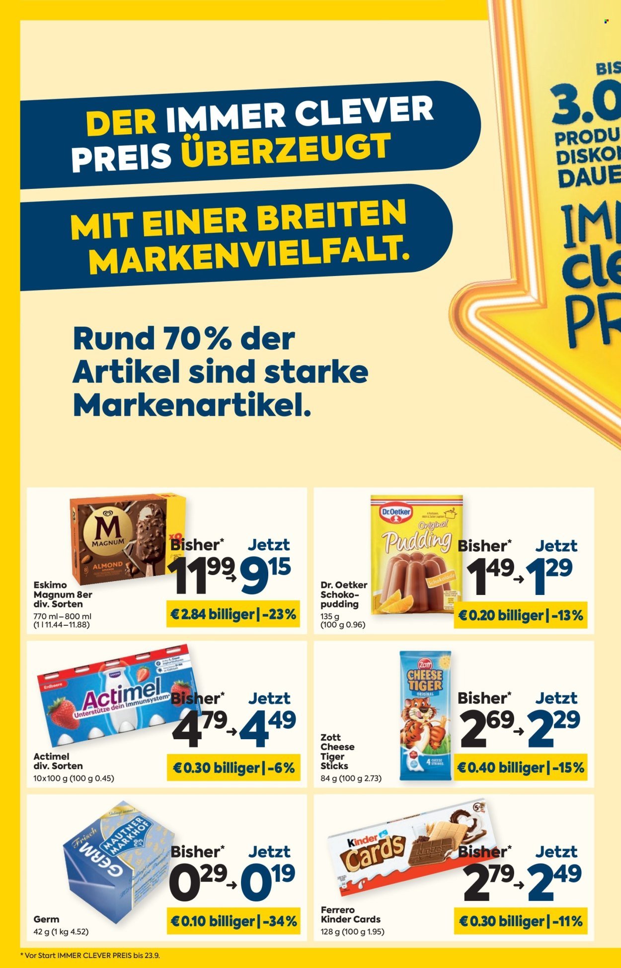 BILLA Flugblatt - Ab Donnerstag, 29.10.2026