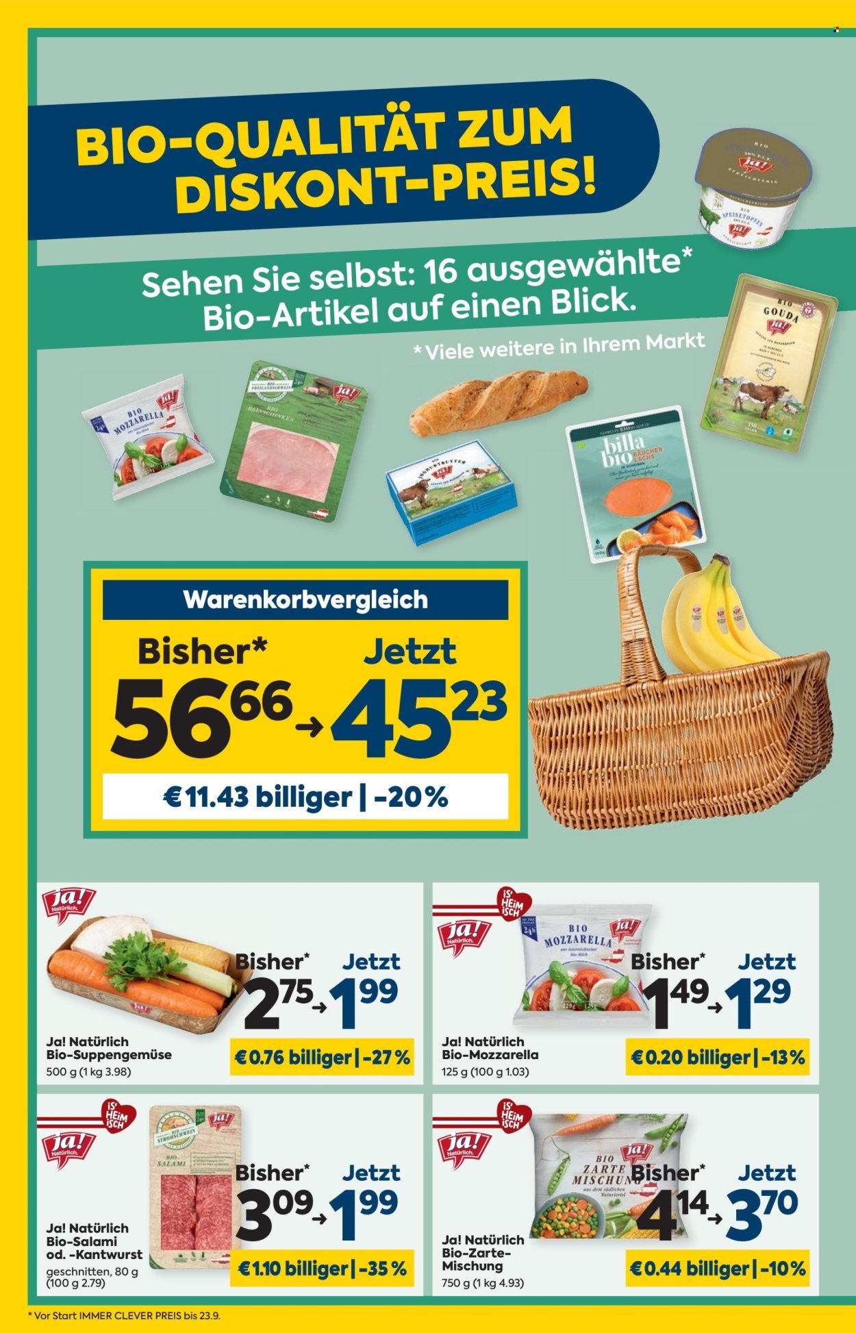BILLA Flugblatt - Ab Donnerstag, 29.10.2026