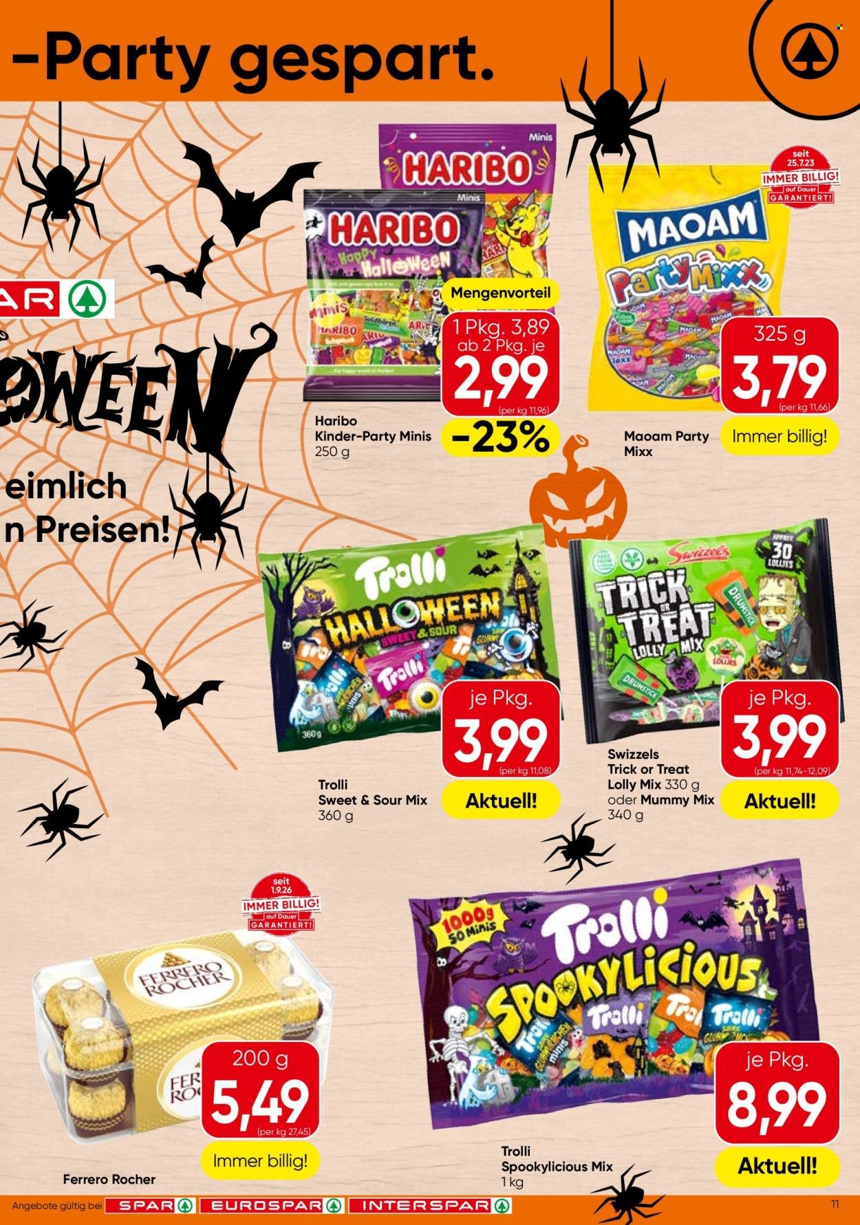 SPAR Flugblatt - Ab Donnerstag, 15.10.2026