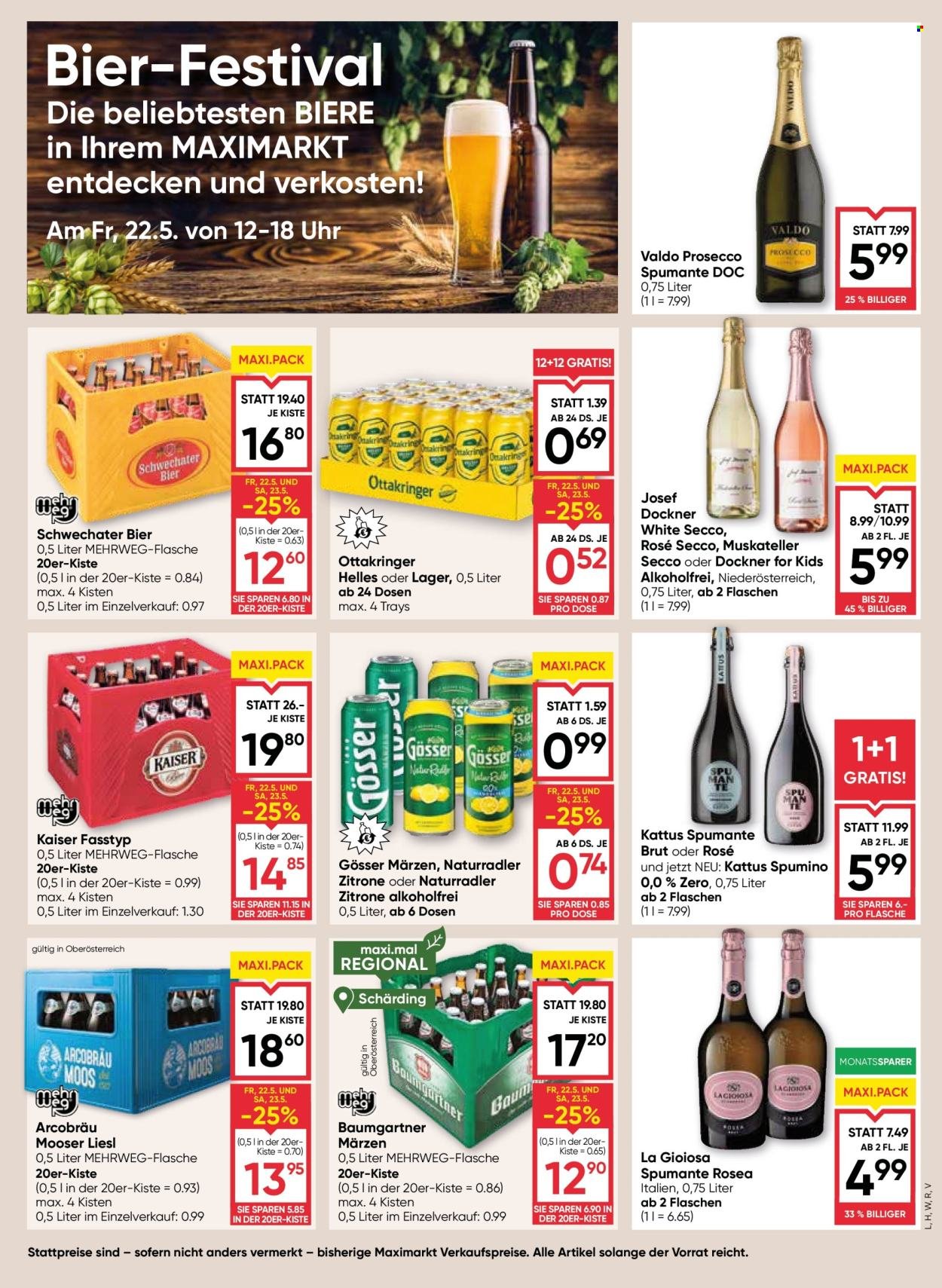 MAXIMARKT Flugblatt - Ab Donnerstag, 21.5.2026