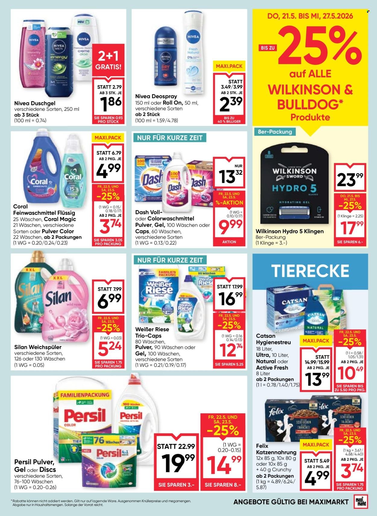MAXIMARKT Flugblatt - Ab Donnerstag, 21.5.2026