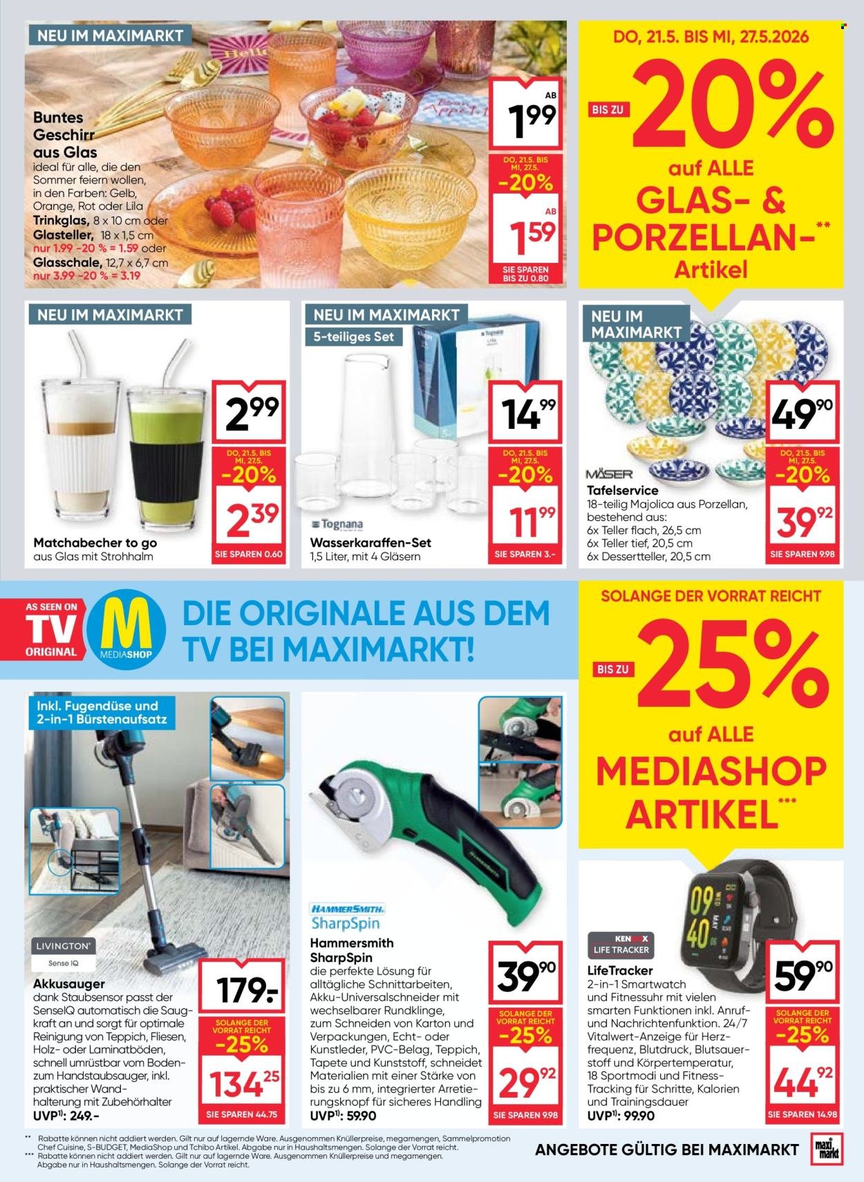 MAXIMARKT Flugblatt - Ab Donnerstag, 21.5.2026
