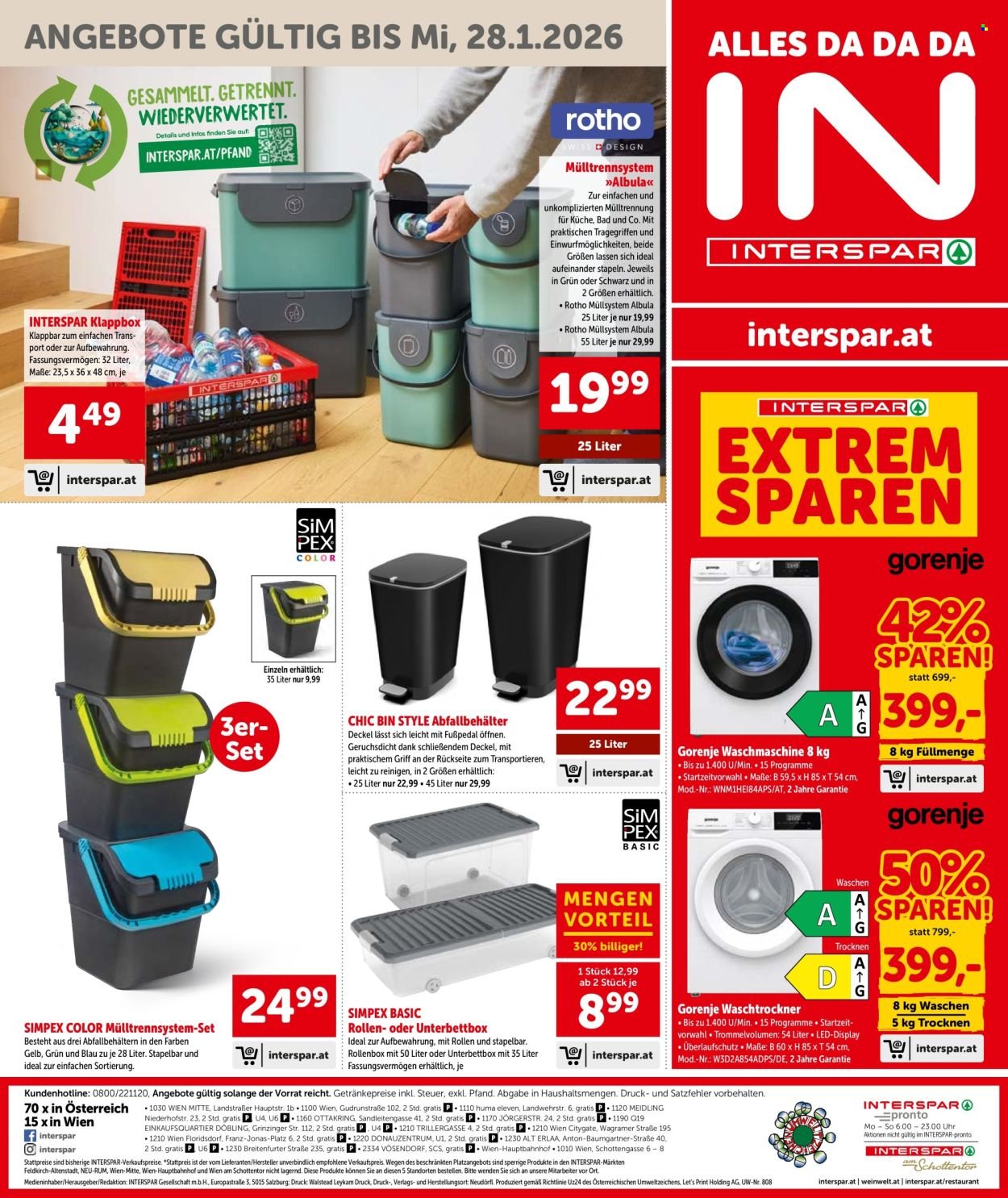 INTERSPAR Flugblatt - KW 2 - Wien