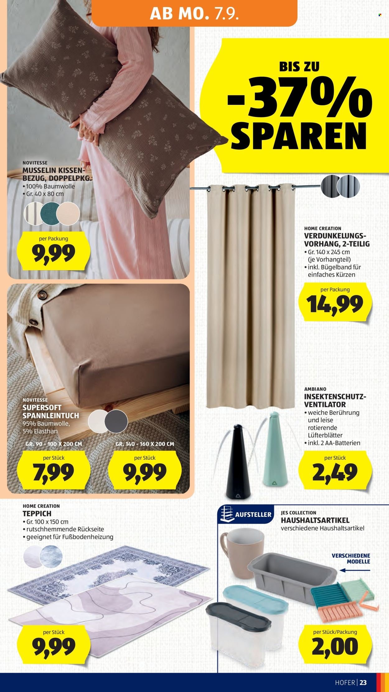 HOFER Flugblatt - Ab Freitag, 4.9.2026