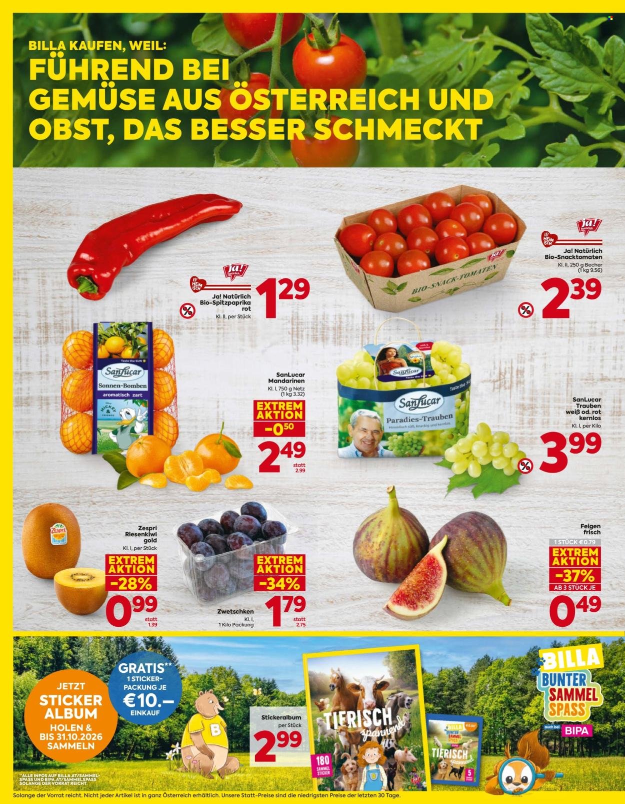 BILLA Flugblatt - Ab Donnerstag, 24.9.2026
