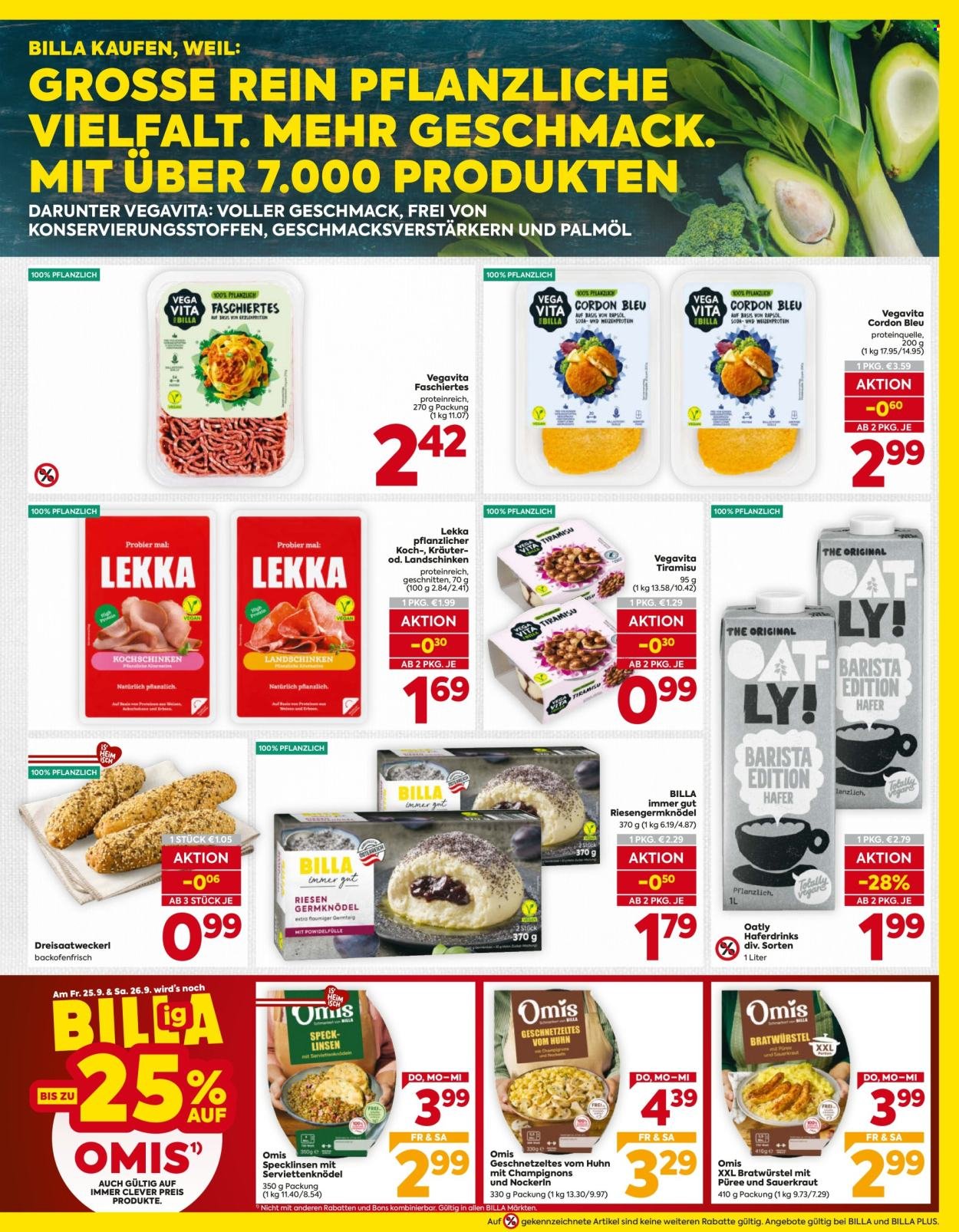 BILLA Flugblatt - Ab Donnerstag, 24.9.2026